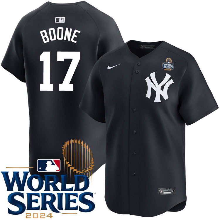Aaron Boone New York Yankees Alternate Limited World Series Jersey