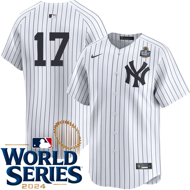 Aaron Boone New York Yankees Home Limited Player World Series Jersey