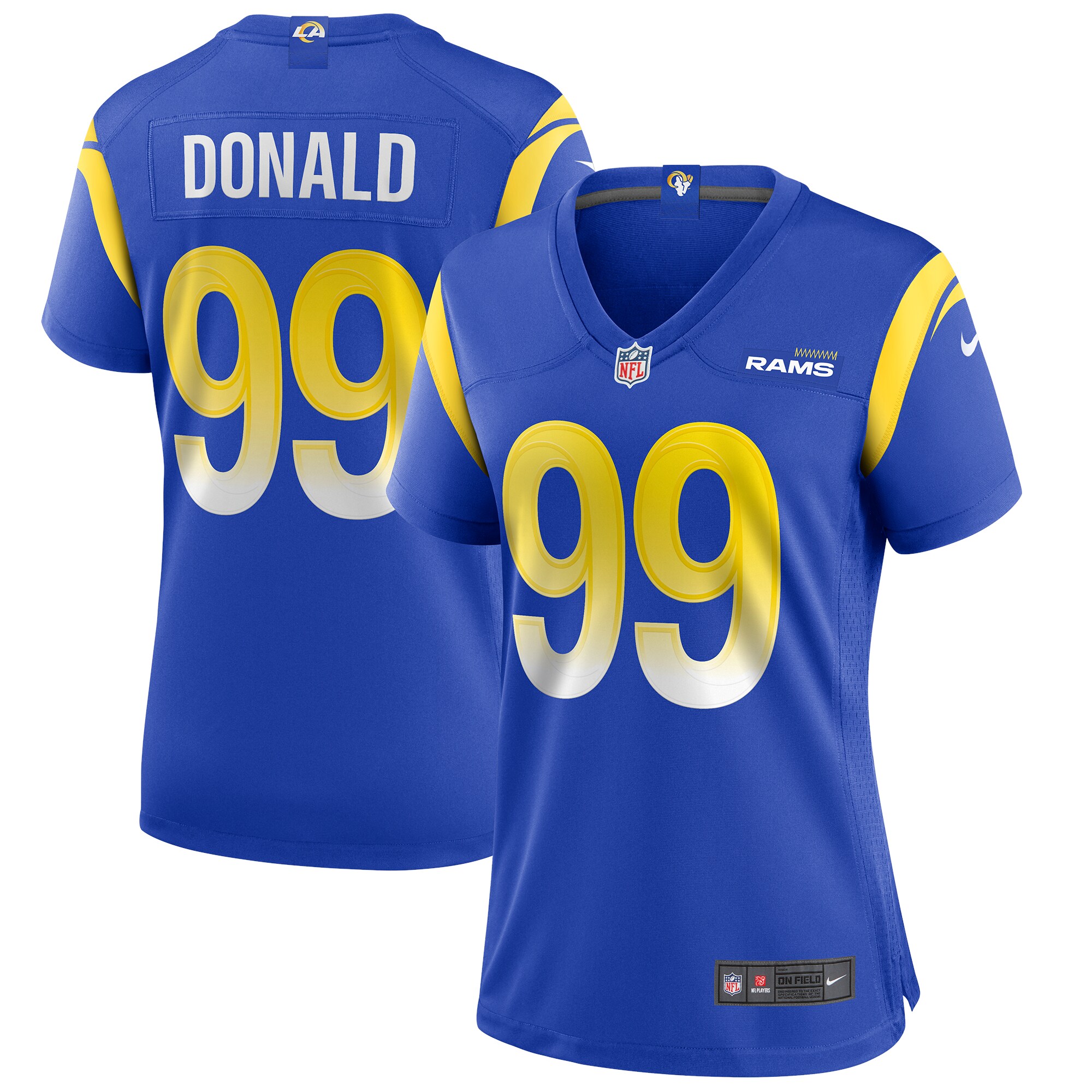 Aaron Donald Los Angeles Rams Women's Player Jersey - Royal
