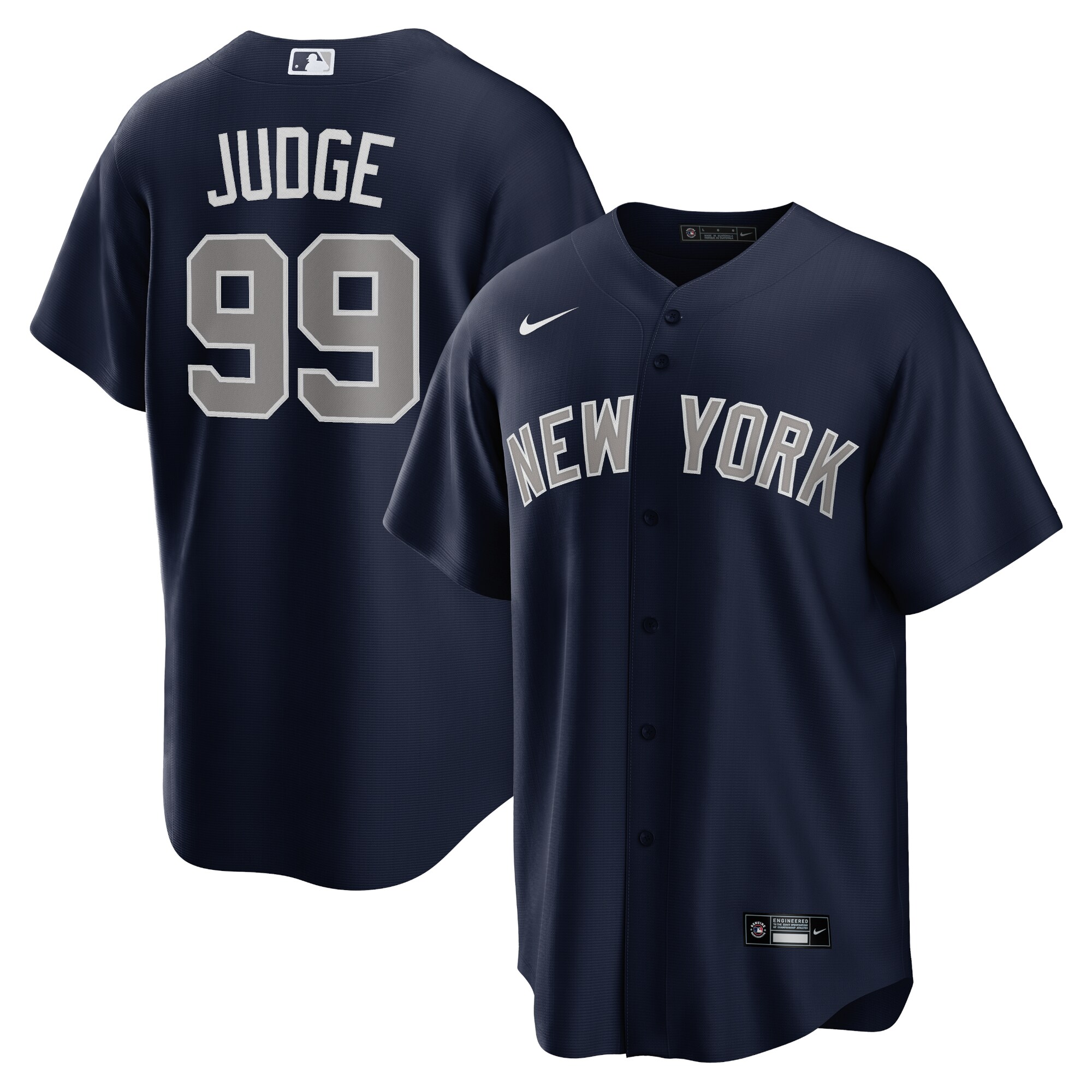 Aaron Judge New York Yankees Alternate Replica Player Name Jersey - Navy