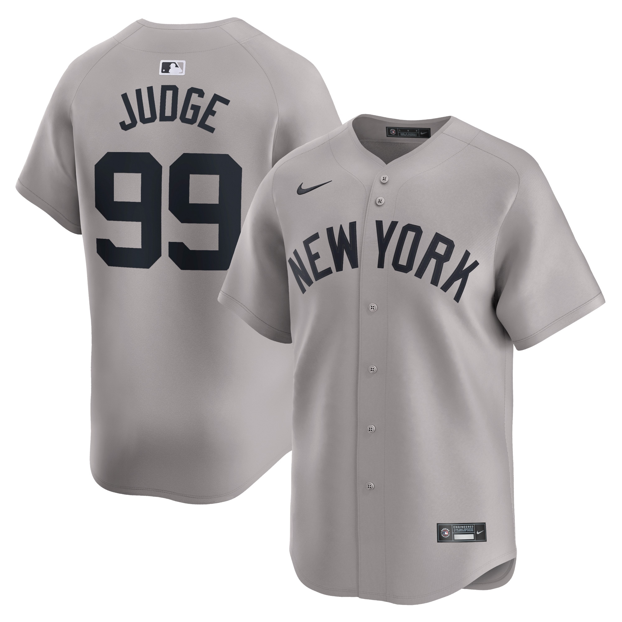 Aaron Judge New York Yankees Away Limited Player Jersey - Gray