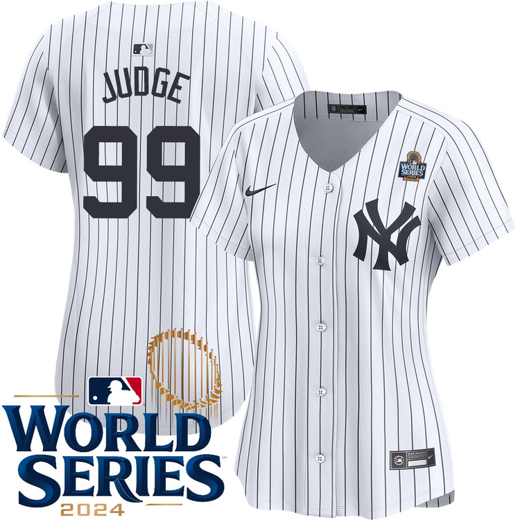 Aaron Judge New York Yankees Women's Home Limited World Series Jersey
