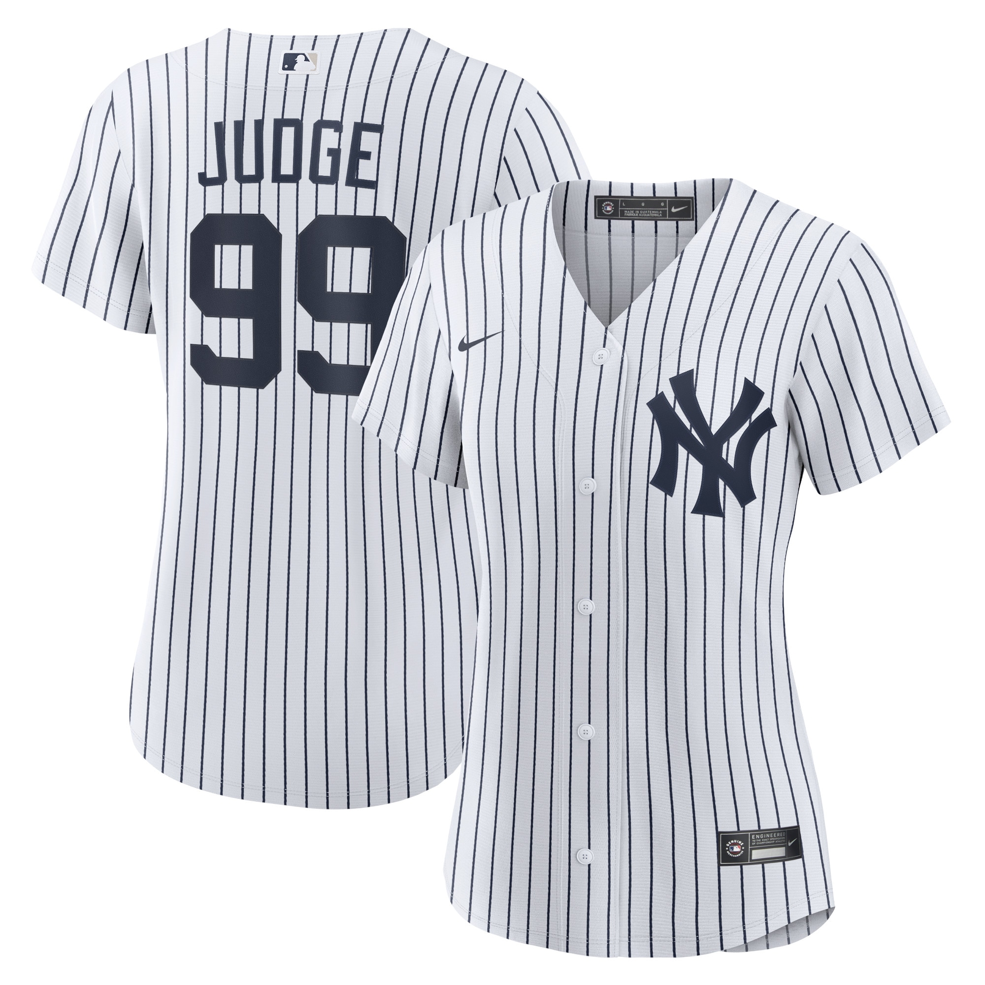 Aaron Judge New York Yankees Women's Home Replica Player Jersey - White