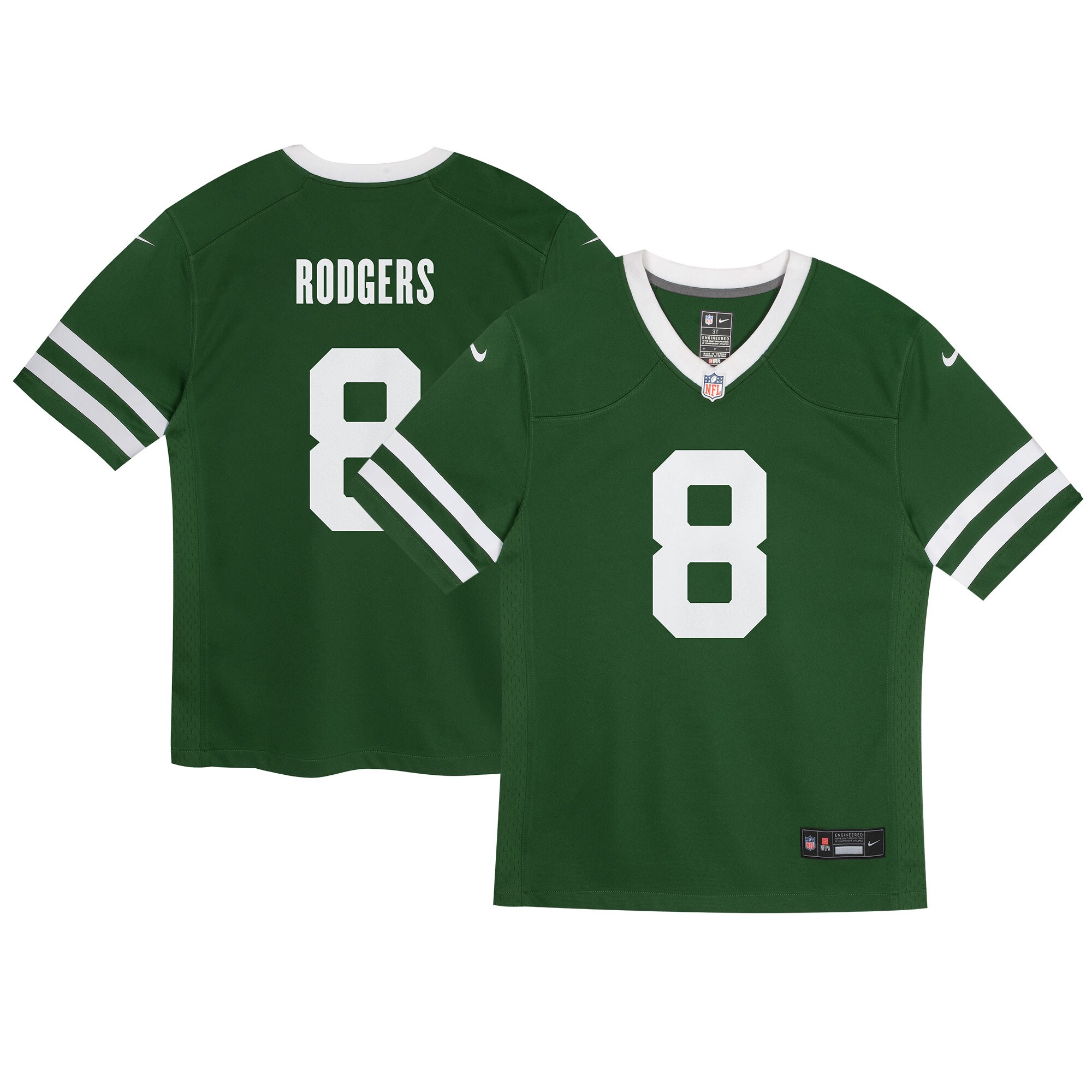 Aaron Rodgers New York Jets Infant Game Jersey - Legacy Green