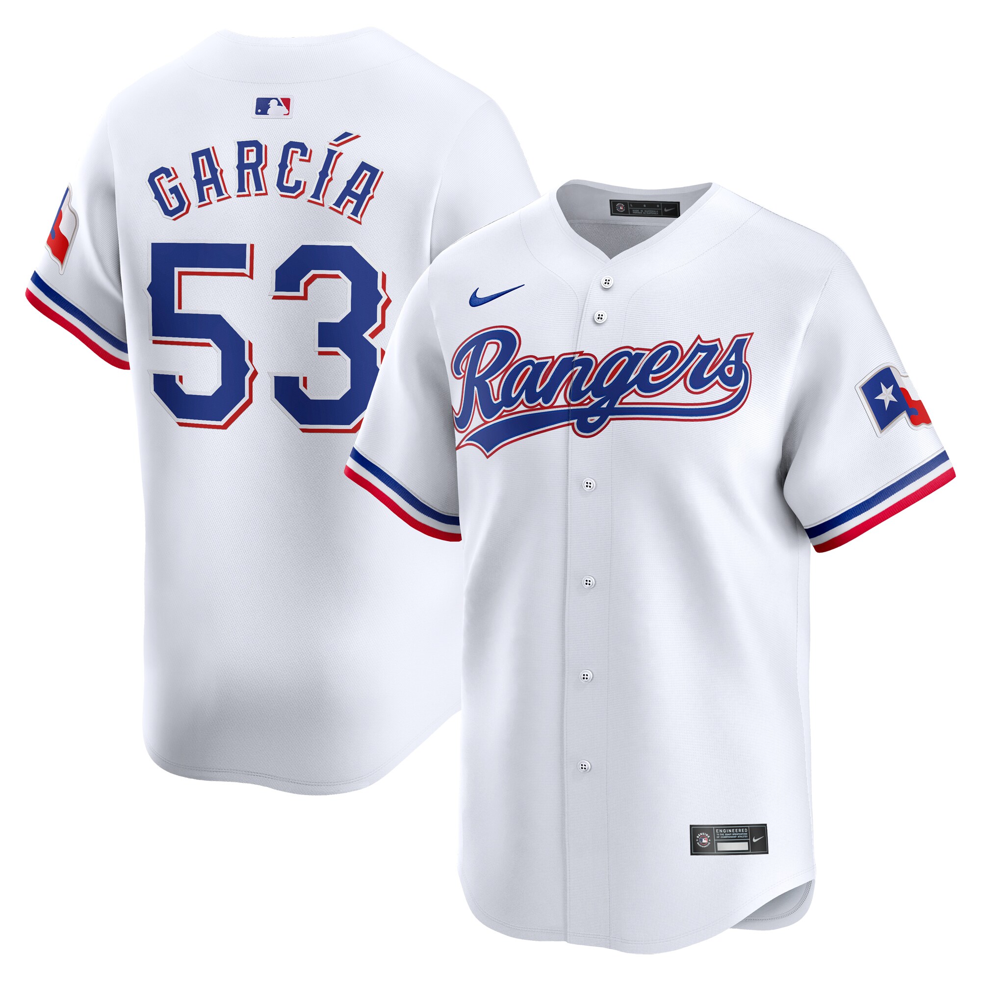 Adolis Garc\u00c3\u00ada Texas Rangers Home Limited Jersey - White
