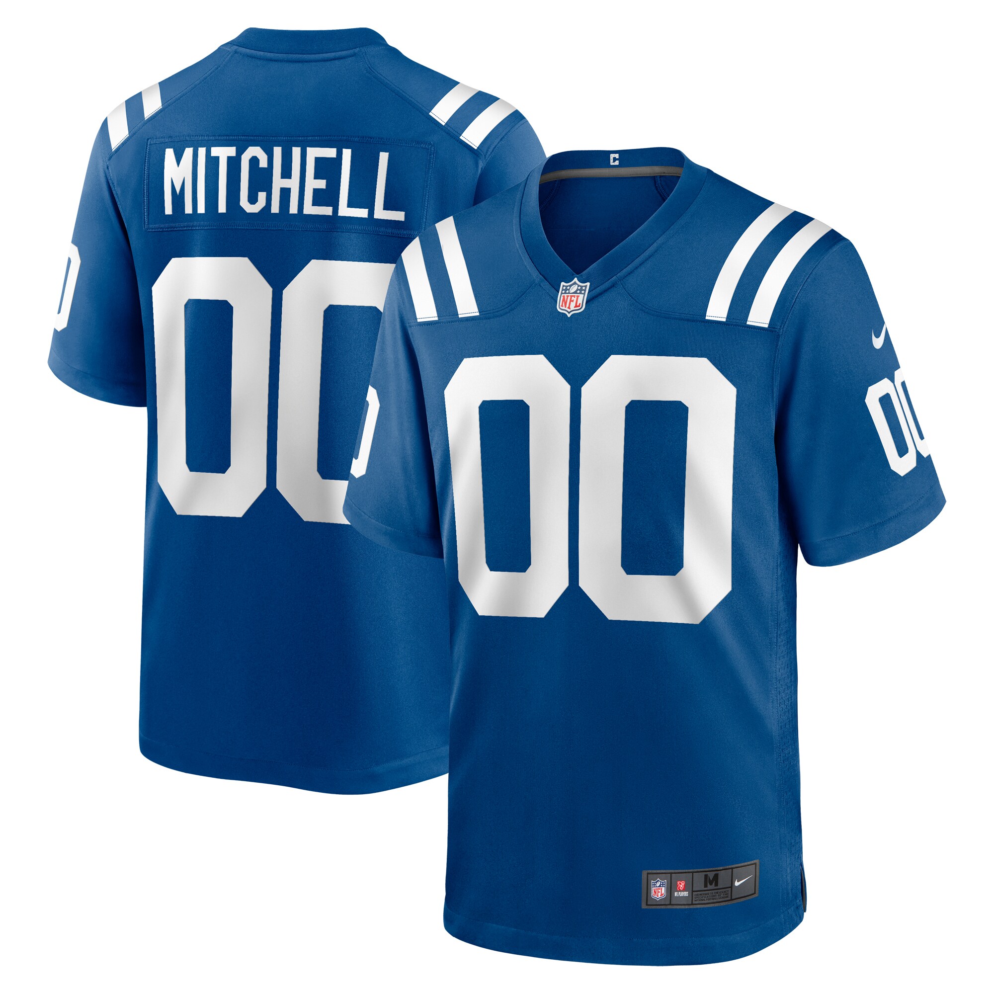 Adonai Mitchell Indianapolis Colts 2024 NFL Draft Player Game Jersey - Royal