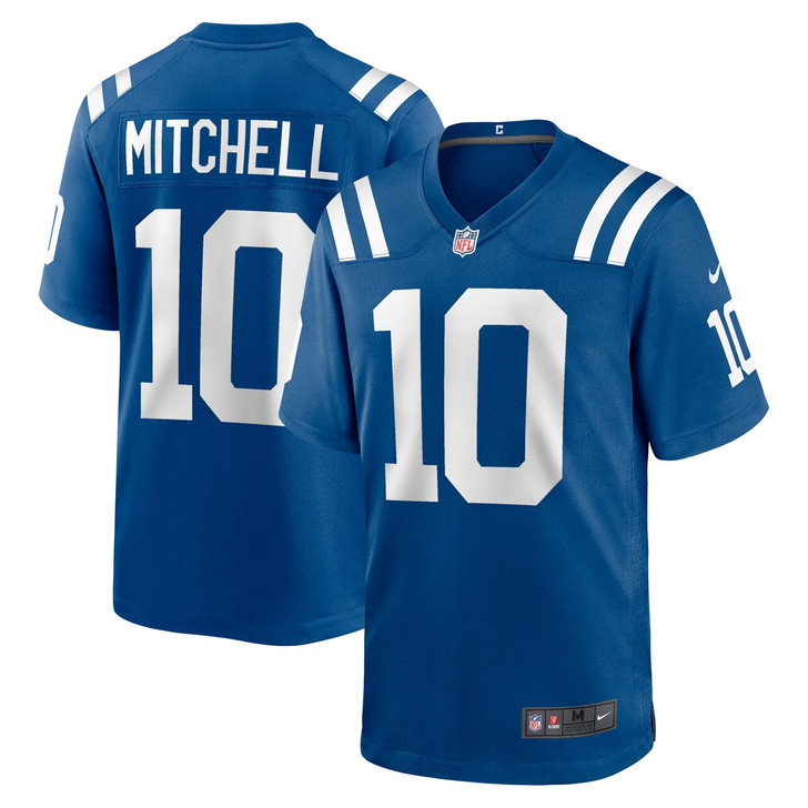 Adonai Mitchell Indianapolis Colts 2024 Player Game Jersey - Royal