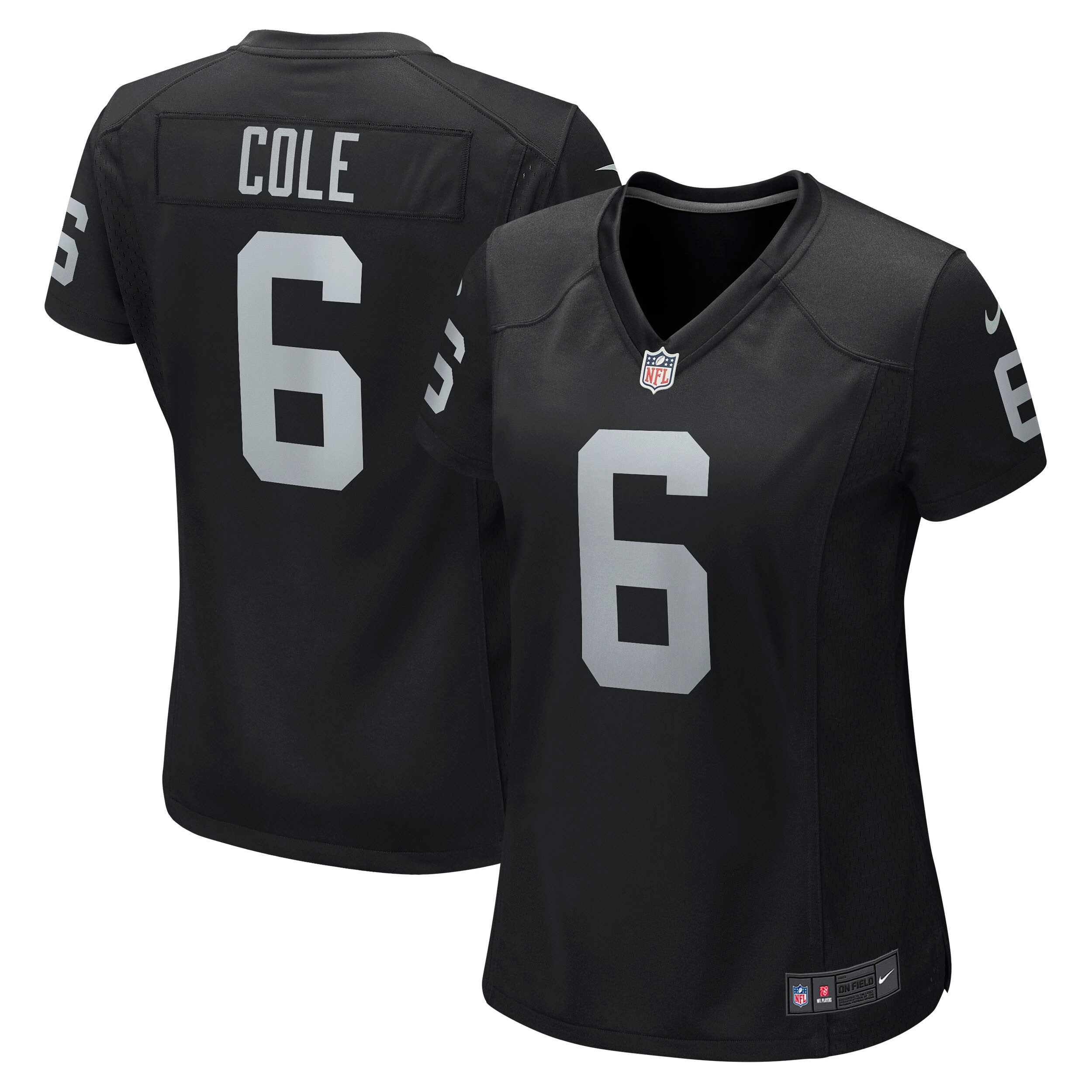 AJ Cole Las Vegas Raiders Women's Game Jersey - Black