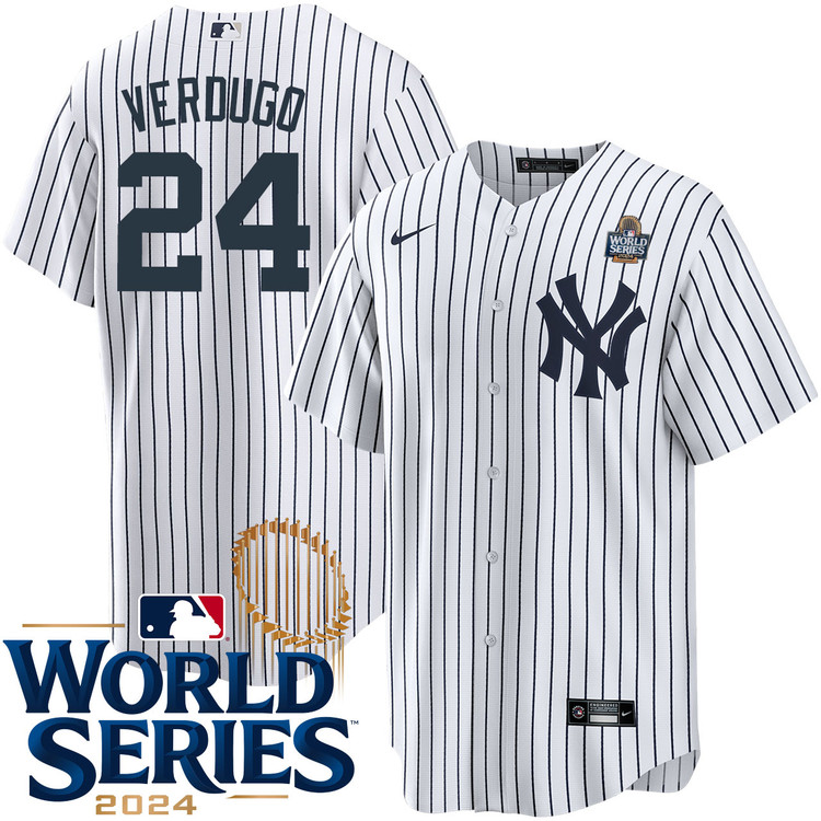 Alex Verdugo New York Yankees Home World Series Jersey