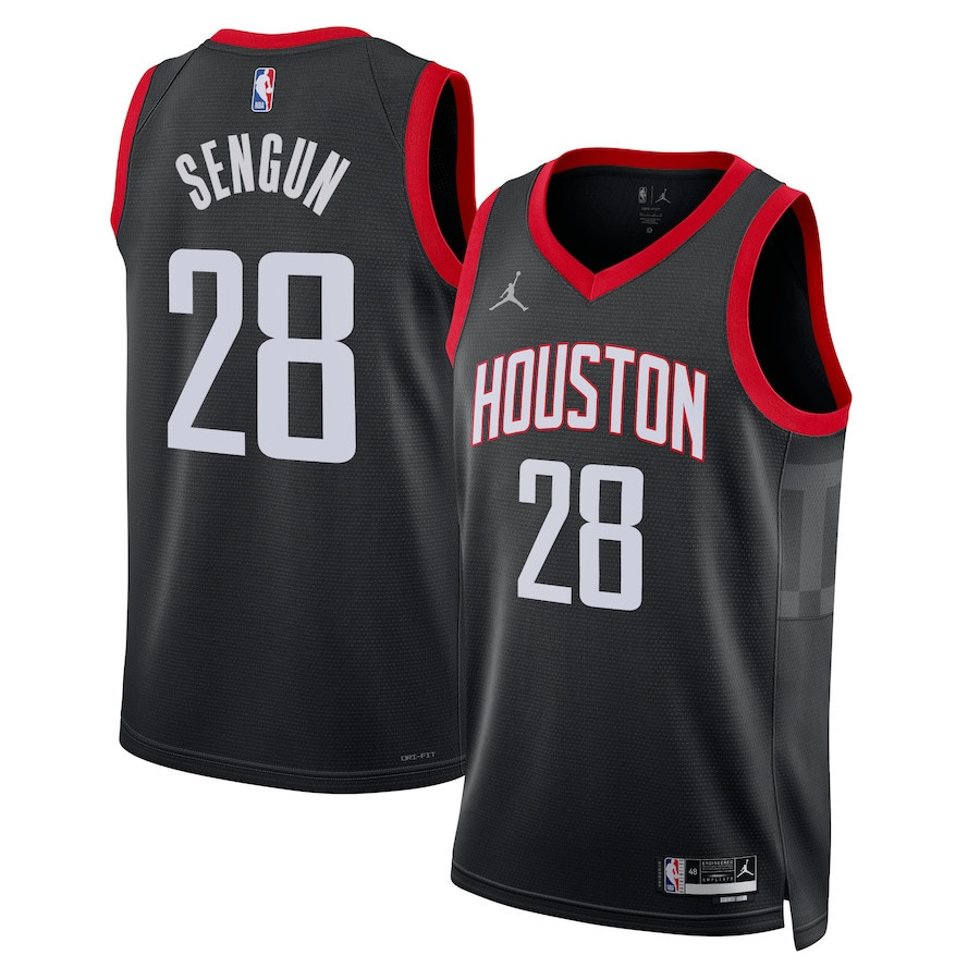 Alperen Sengun 28 Houston Rockets 2023/24 Statement Edition Swingman Jersey - Black