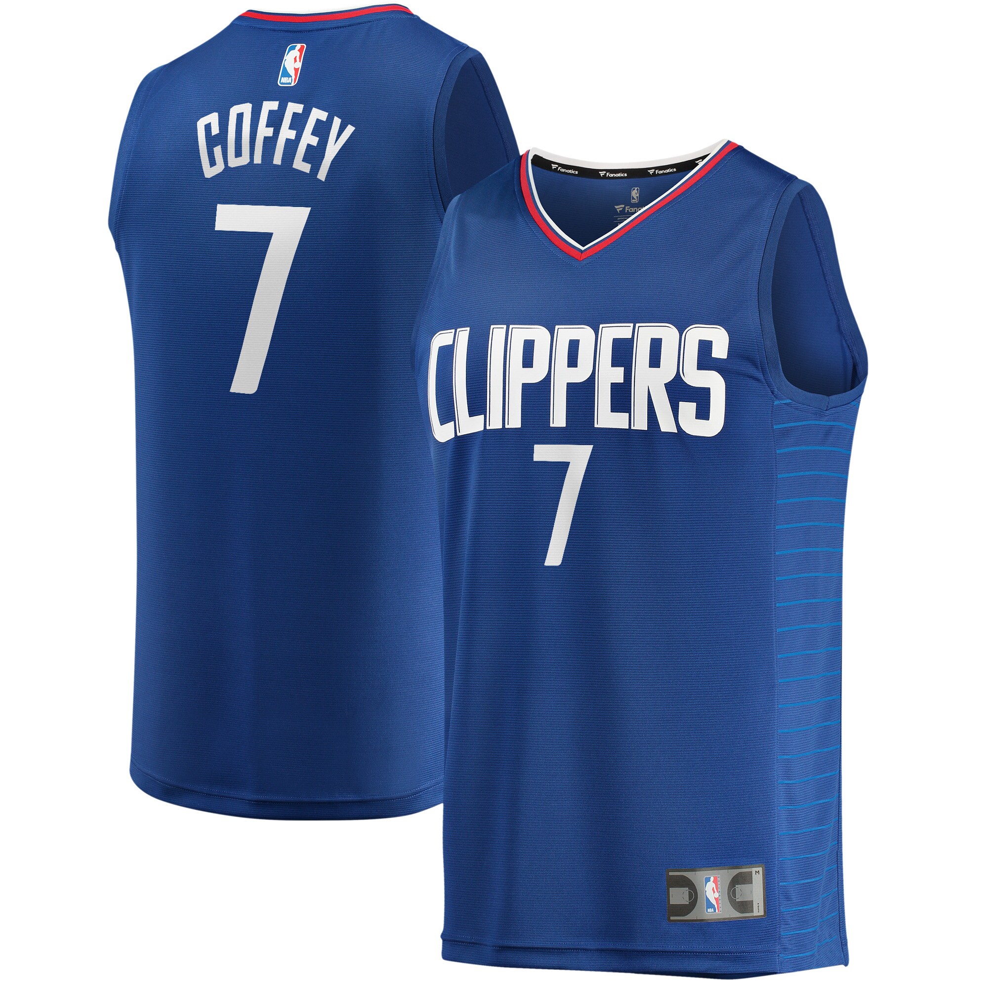Amir Coffey LA Clippers Fanatics Youth Fast Break Player Jersey - Icon Edition - Royal