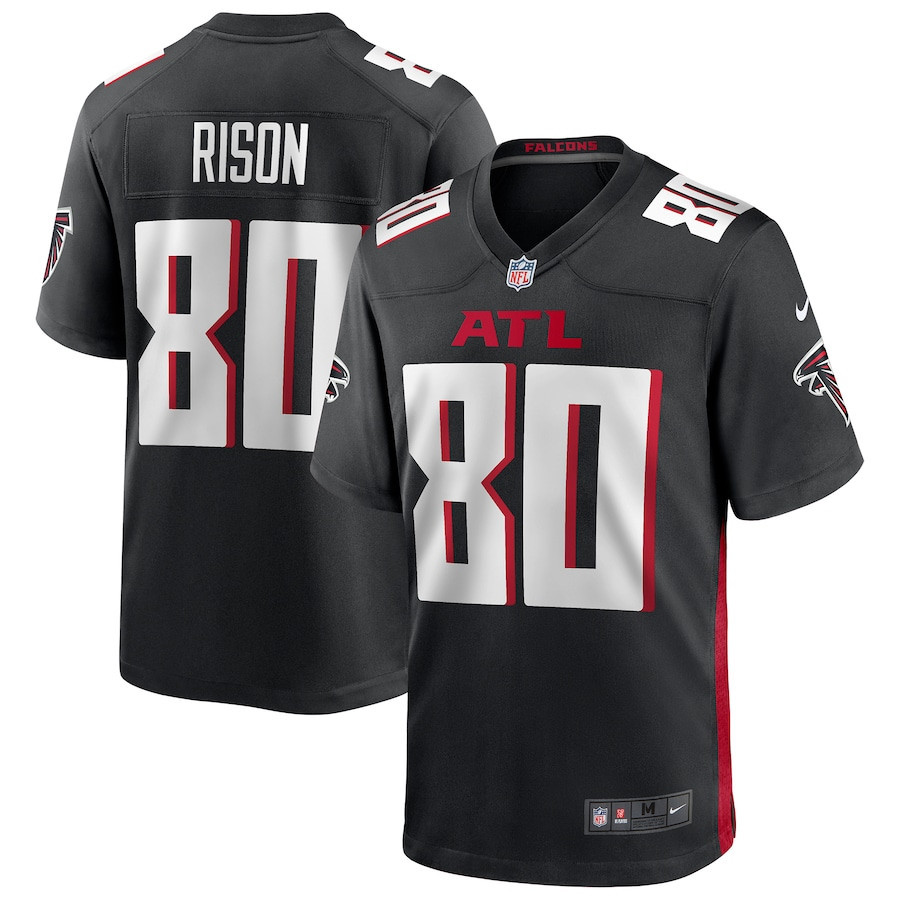 Andre Rison 80 Atlanta Falcons Men Game Retired Jersey - Black