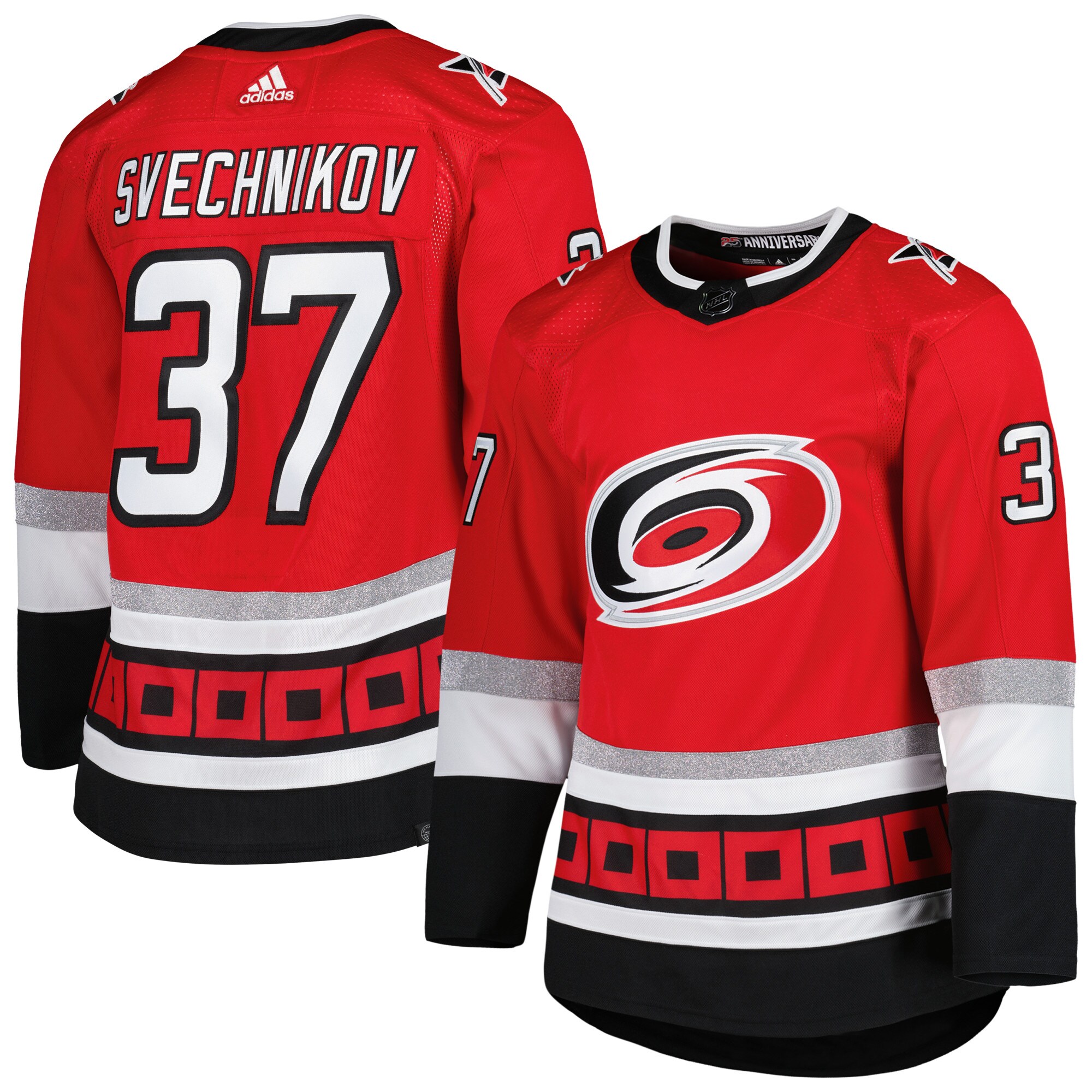 Andrei Svechnikov Carolina Hurricanes adidas Primegreen Authentic Player Jersey - Red