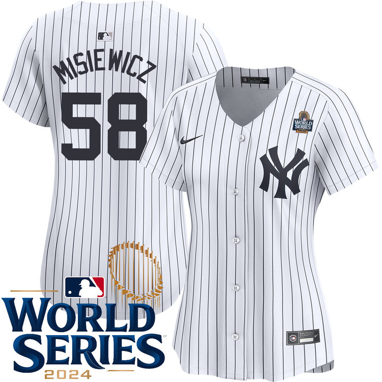 Anthony Misiewicz New York Yankees Women's Home Limited World Series Jersey