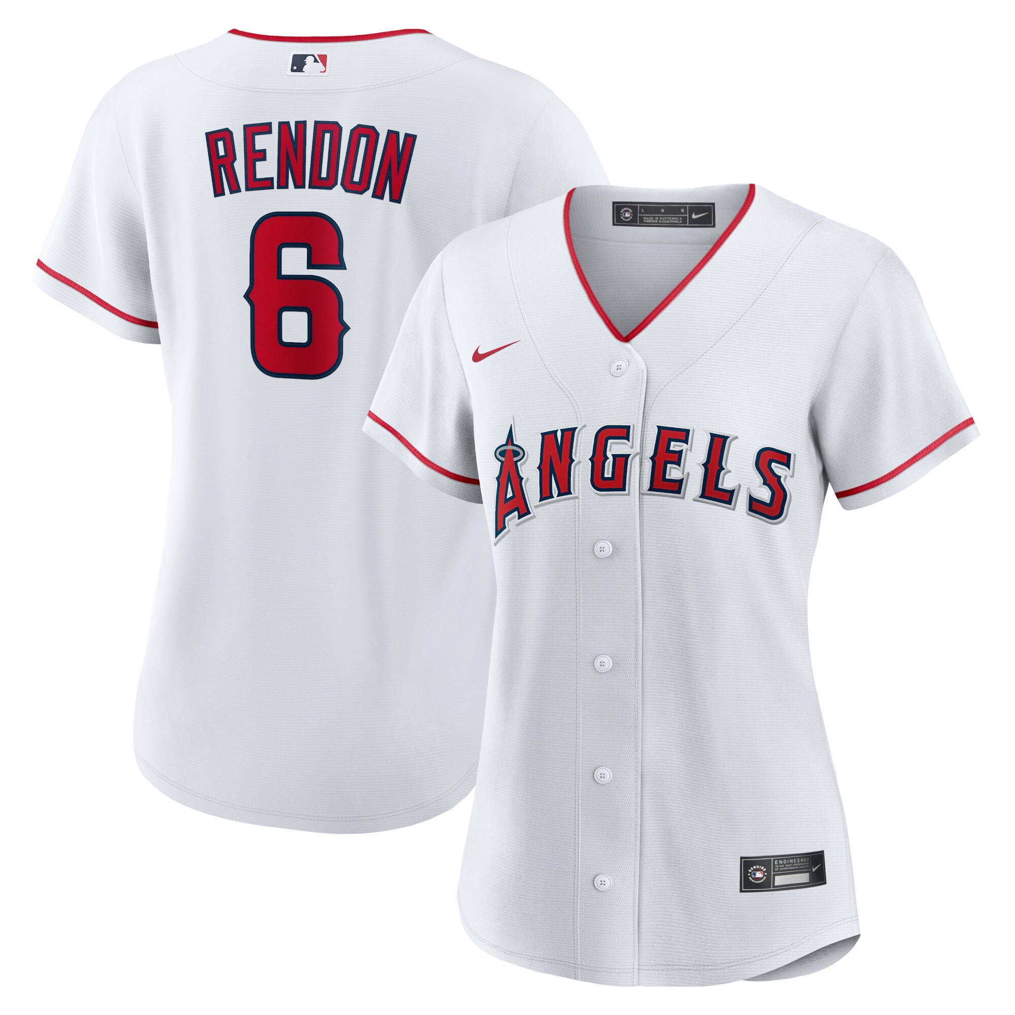 Anthony Rendon Los Angeles Angels Women's Home Replica Player Jersey - White