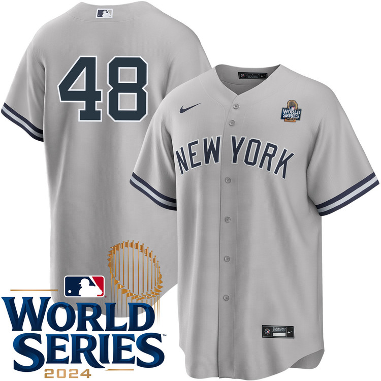 Anthony Rizzo New York Yankees Road Player World Series Jersey