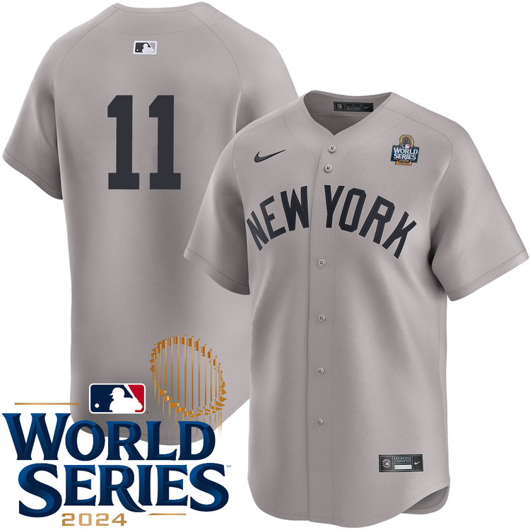 Anthony Volpe New York Yankees Road Limited Player World Series Jersey