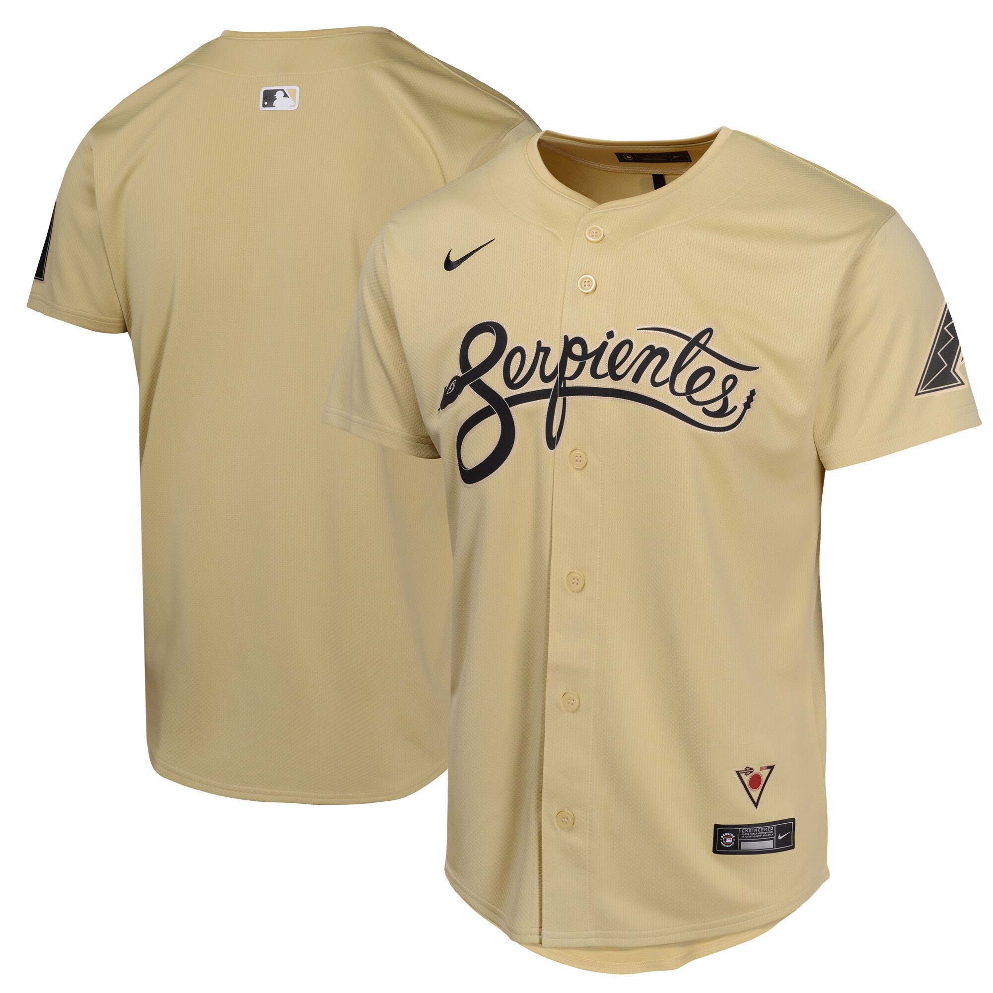 Arizona Diamondbacks Youth City Connect Limited Jersey - Sand