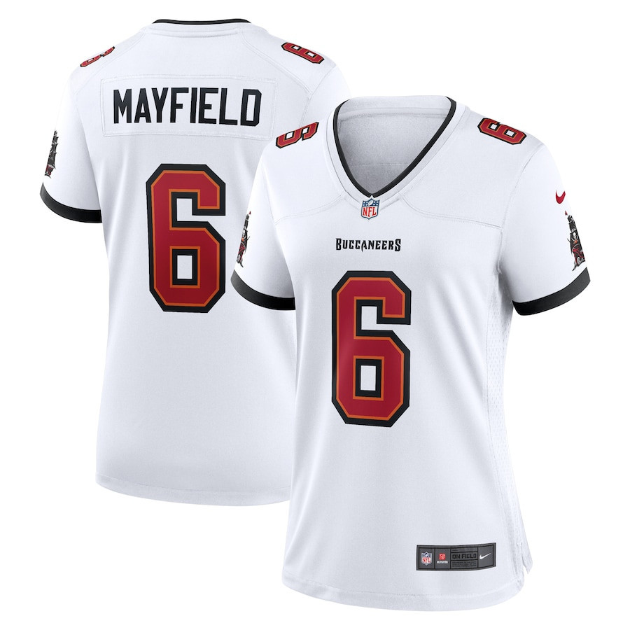 Baker Mayfield 6 Tampa Bay Buccaneers Women Game Jersey - White