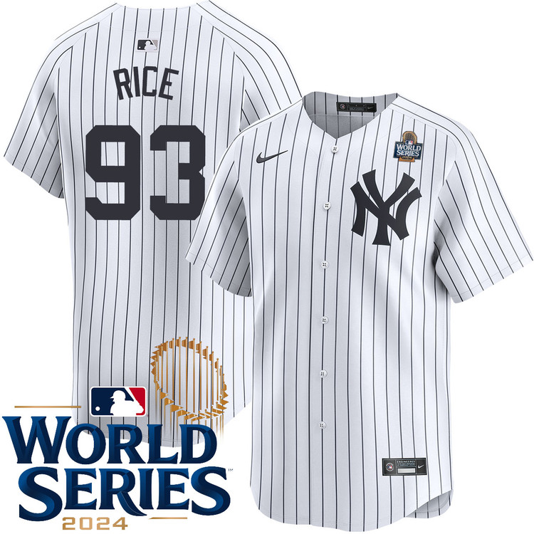 Ben Rice New York Yankees Home Limited World Series Jersey