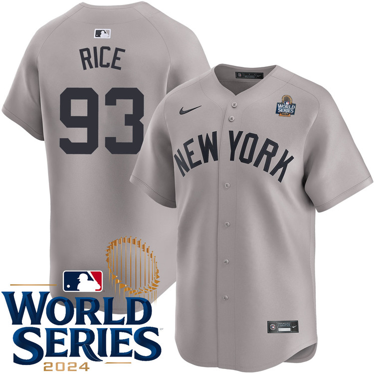 Ben Rice New York Yankees Road Limited World Series Jersey
