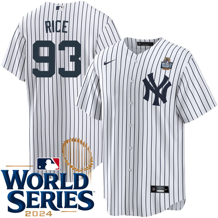 Ben Rice New York Yankees Youth Home World Series Jersey