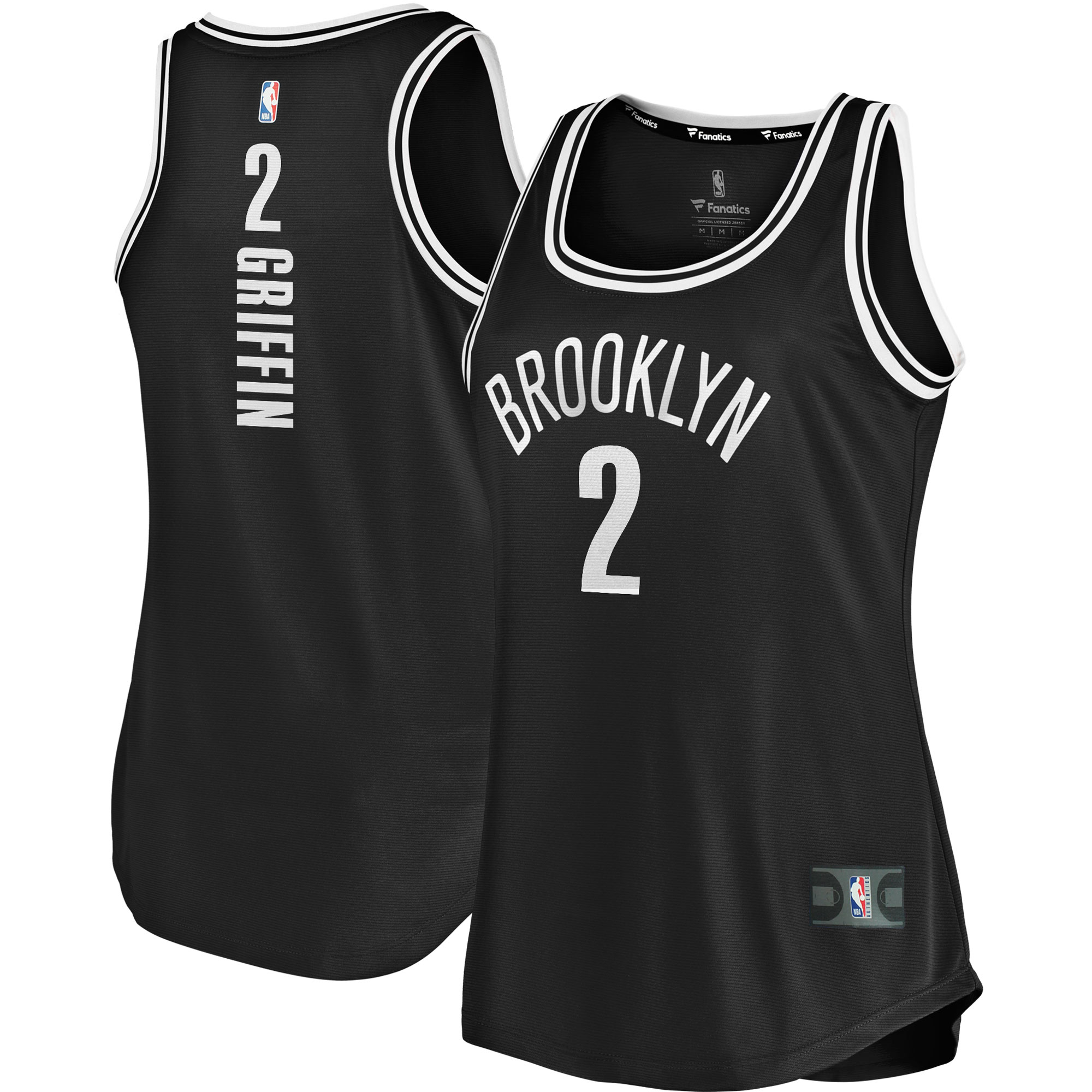 Blake Griffin Brooklyn Nets Fanatics Women's Fast Break Tank Jersey - Icon Edition - Black