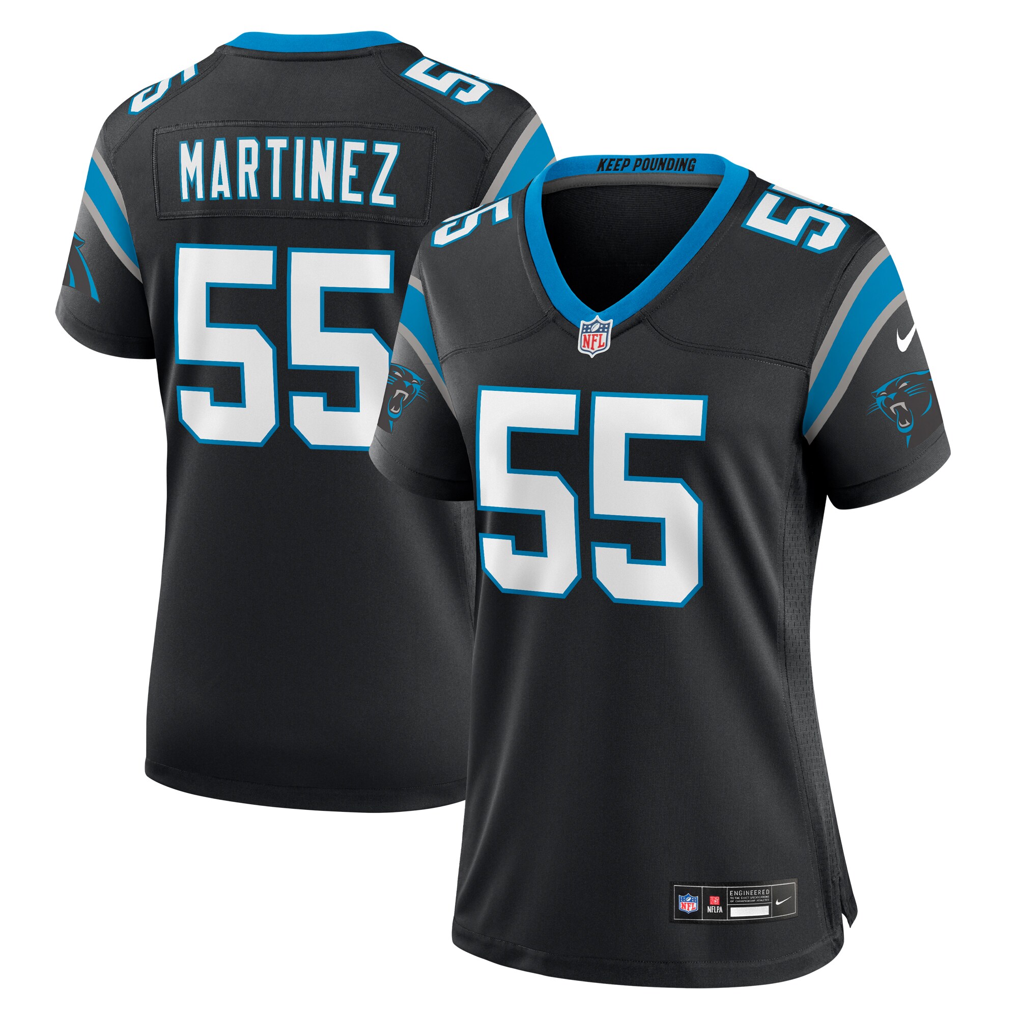 Blake Martinez Carolina Panthers Women's Game Jersey - Black