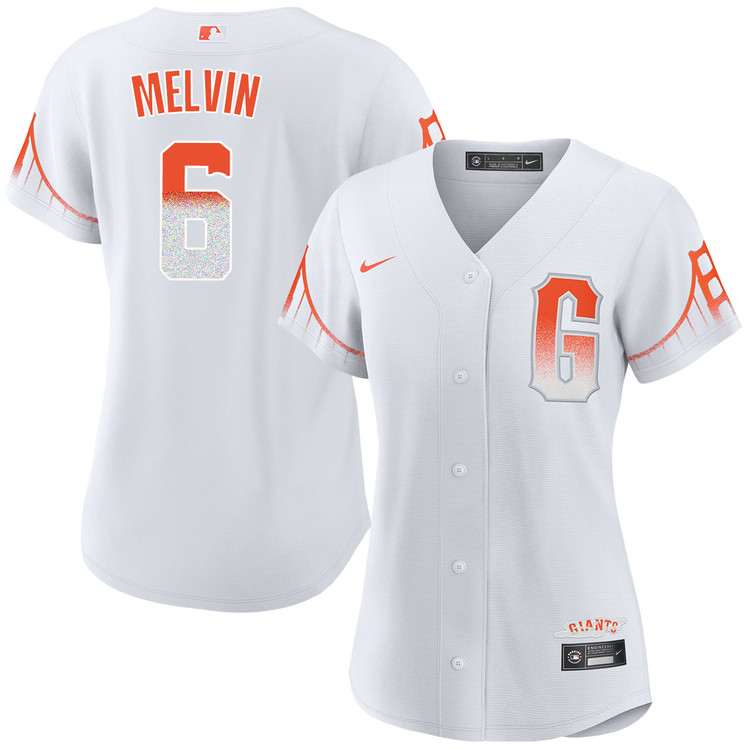 Bob Melvin San Francisco Giants Women's City Connect Jersey