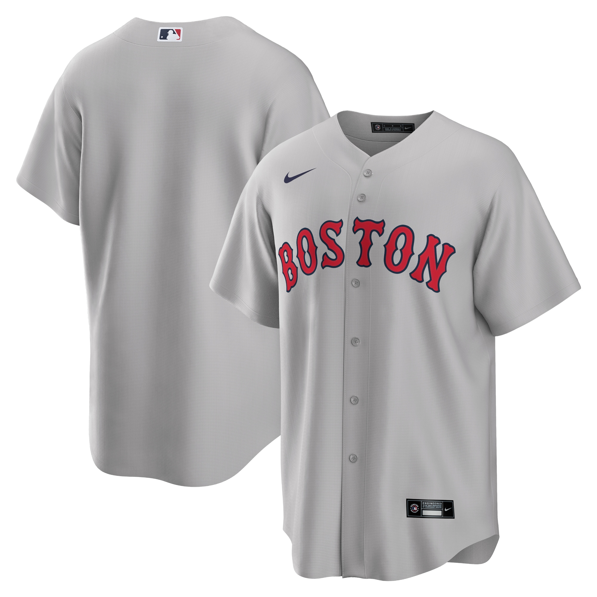 Boston Red Sox Road Replica Team Jersey - Gray