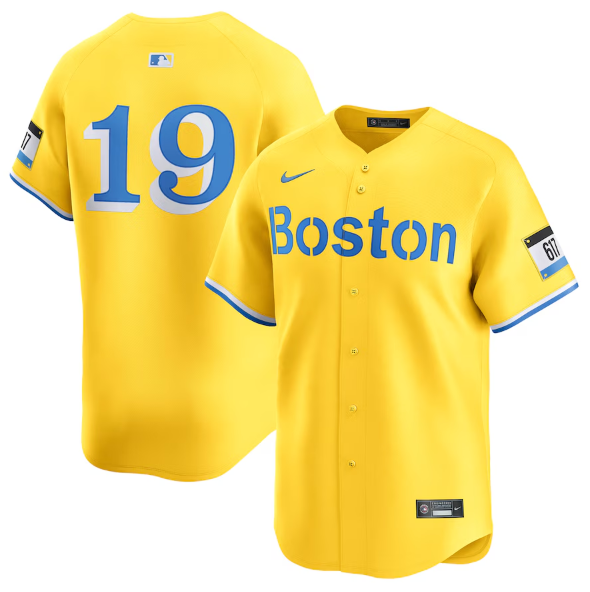 Boston Red Sox Roman Anthony Gold City Connect Limited Jersey