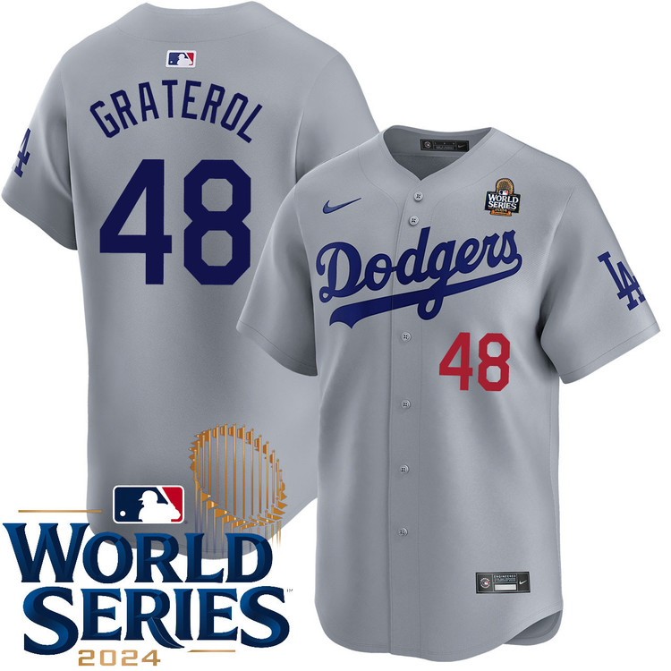Brusdar Graterol Los Angeles Dodgers Alternate Road Limited World Series Jersey
