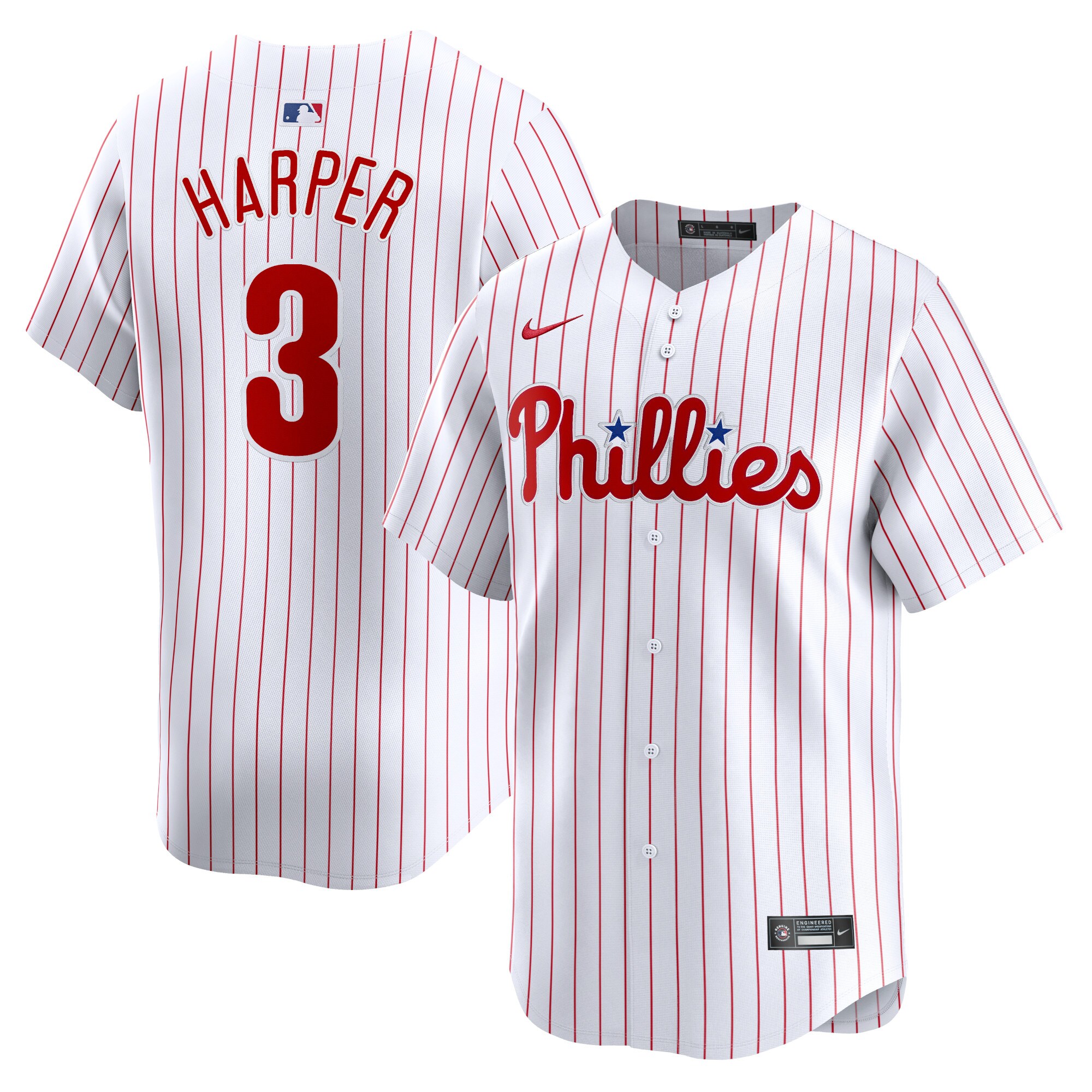 Bryce Harper Philadelphia Phillies Home Limited Player Jersey - White