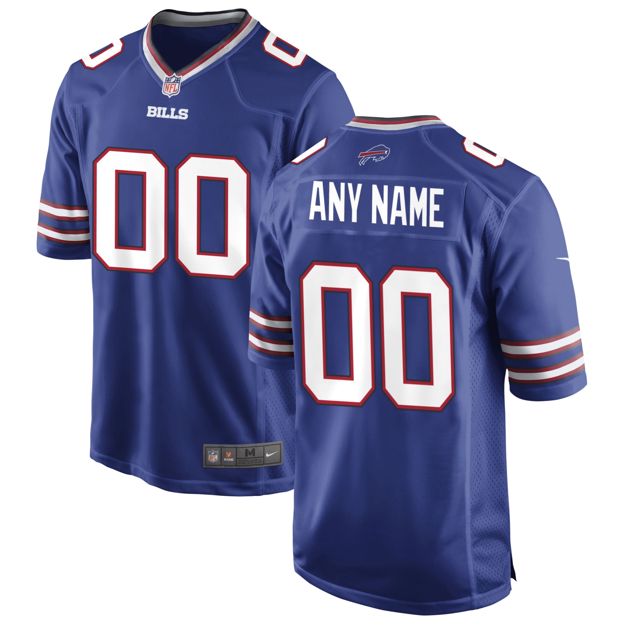 Buffalo Bills Custom Game Jersey - Royal
