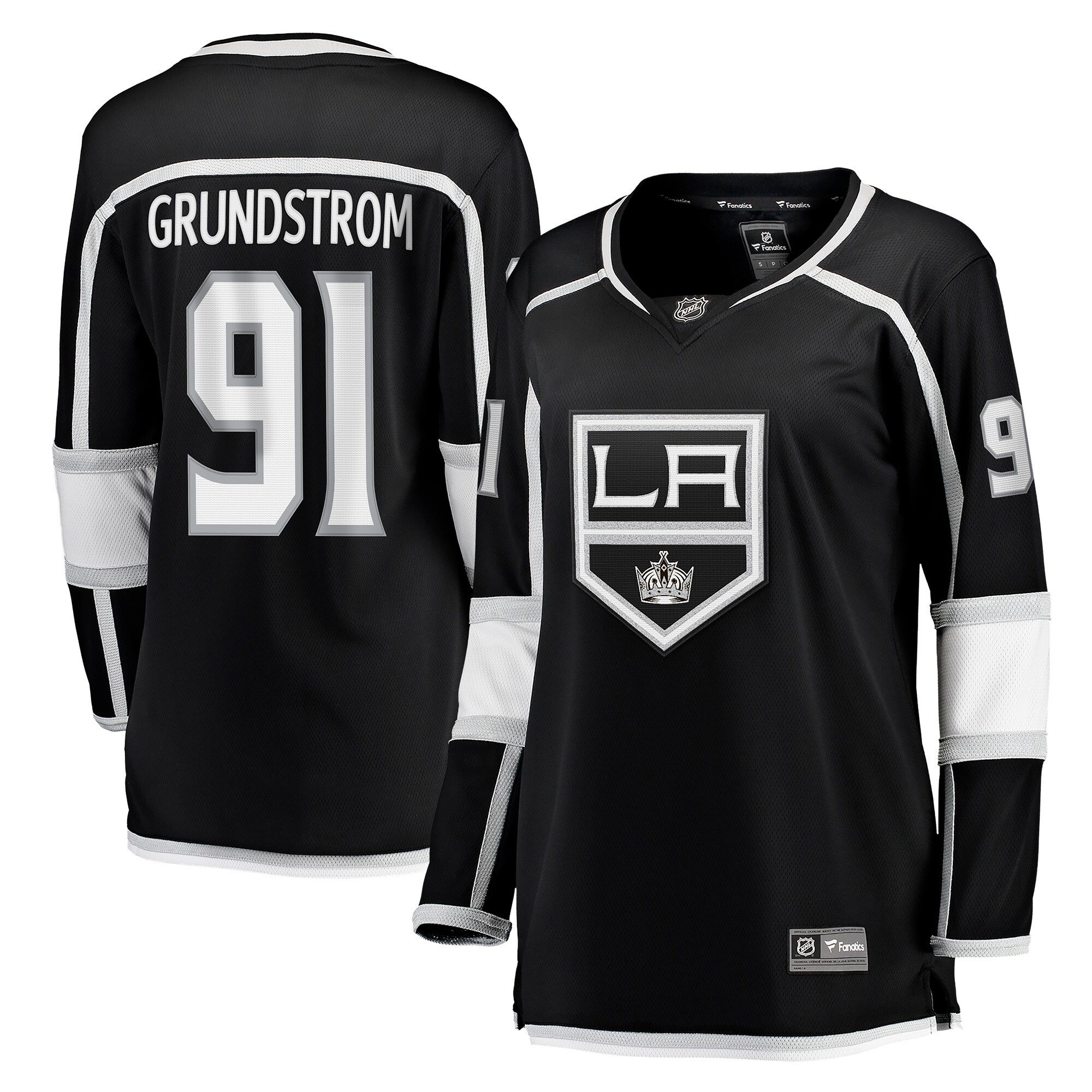 Carl Grundstrom Los Angeles Kings Fanatics Women's Home Breakaway Player Jersey - Black