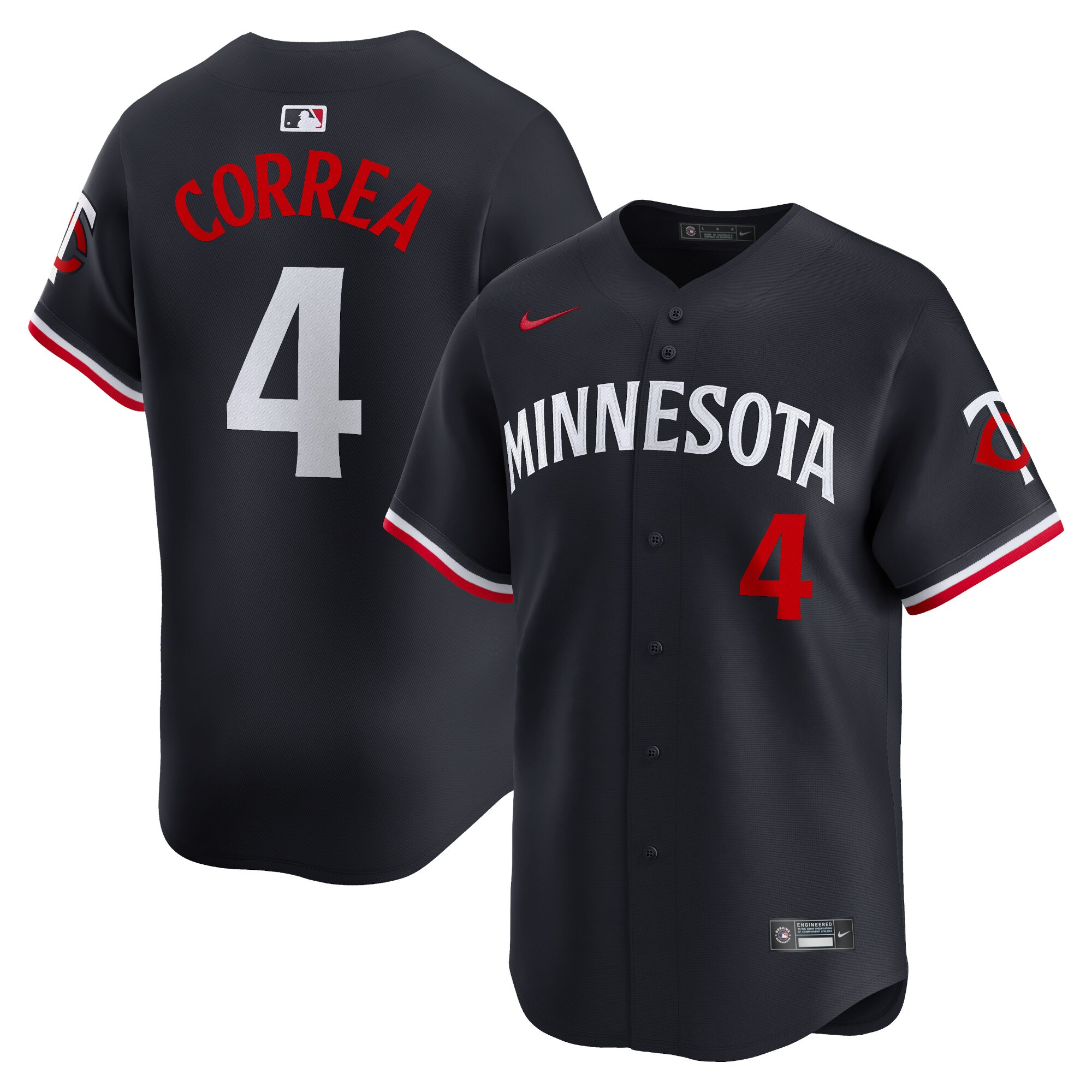 Carlos Correa Minnesota Twins Alternate Limited Player Jersey\u00c2\u00a0\u00e2\u20ac\u201c Navy
