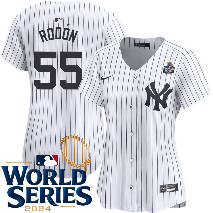 Carlos Rodon New York Yankees Women's Home Limited World Series Jersey