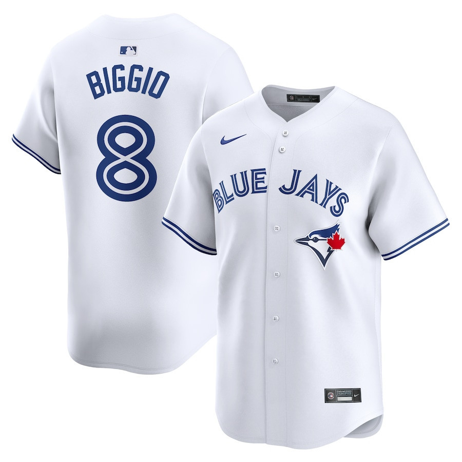 Cavan Biggio 48 Toronto Blue Jays Home Limited Player Men Jersey - White