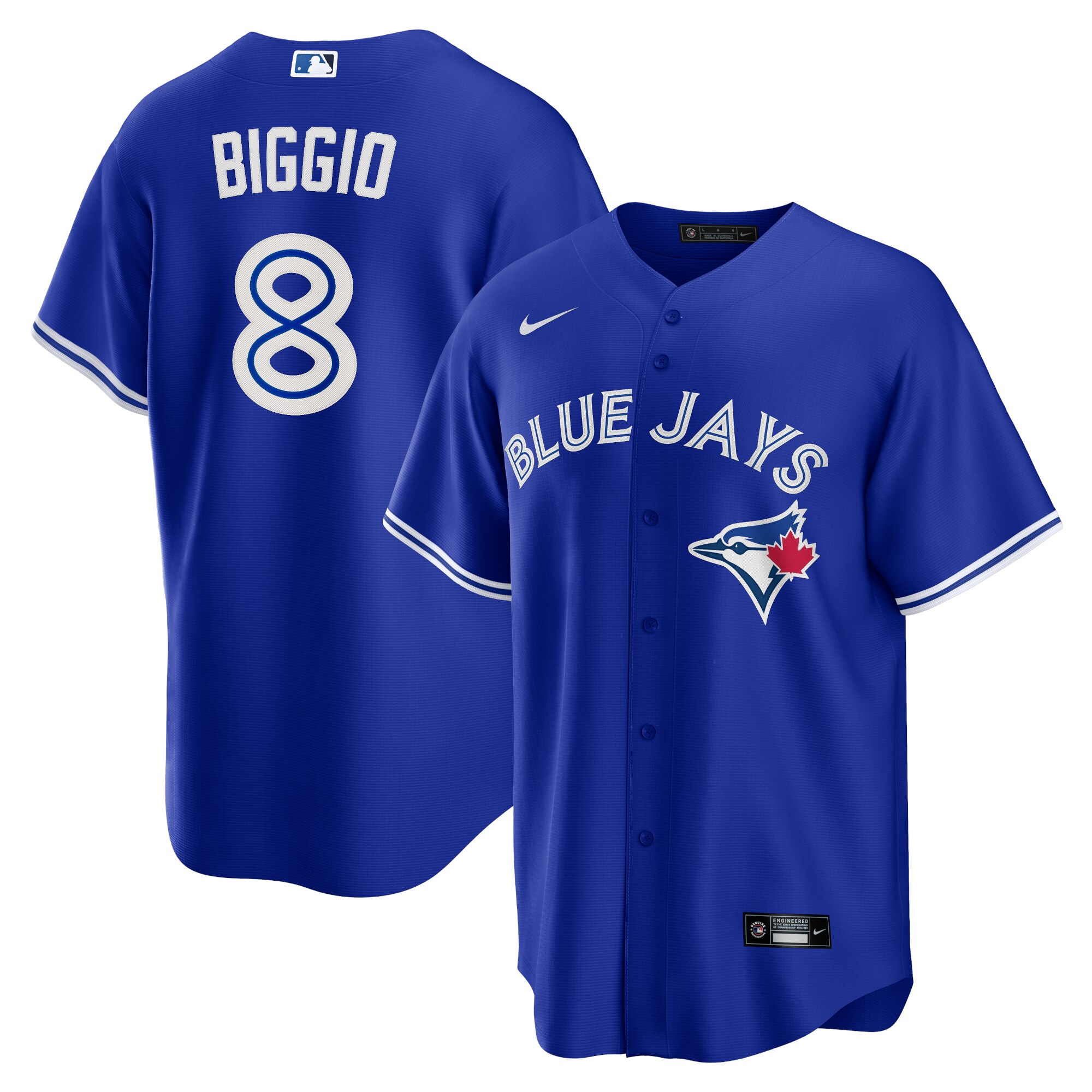 Cavan Biggio Toronto Blue Jays Replica Player Name Jersey - Royal