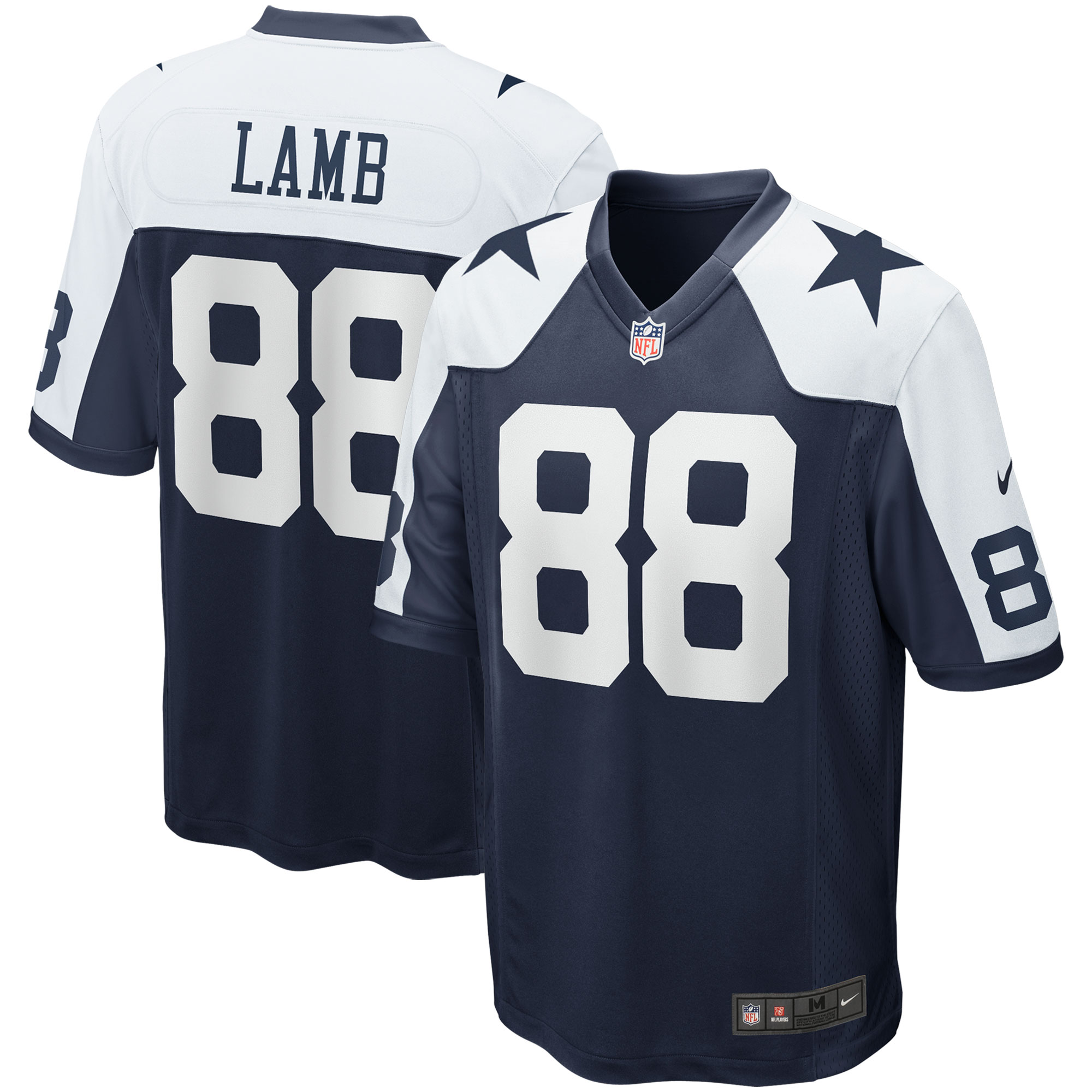 CeeDee Lamb Dallas Cowboys Alternate Game Team Jersey - Navy