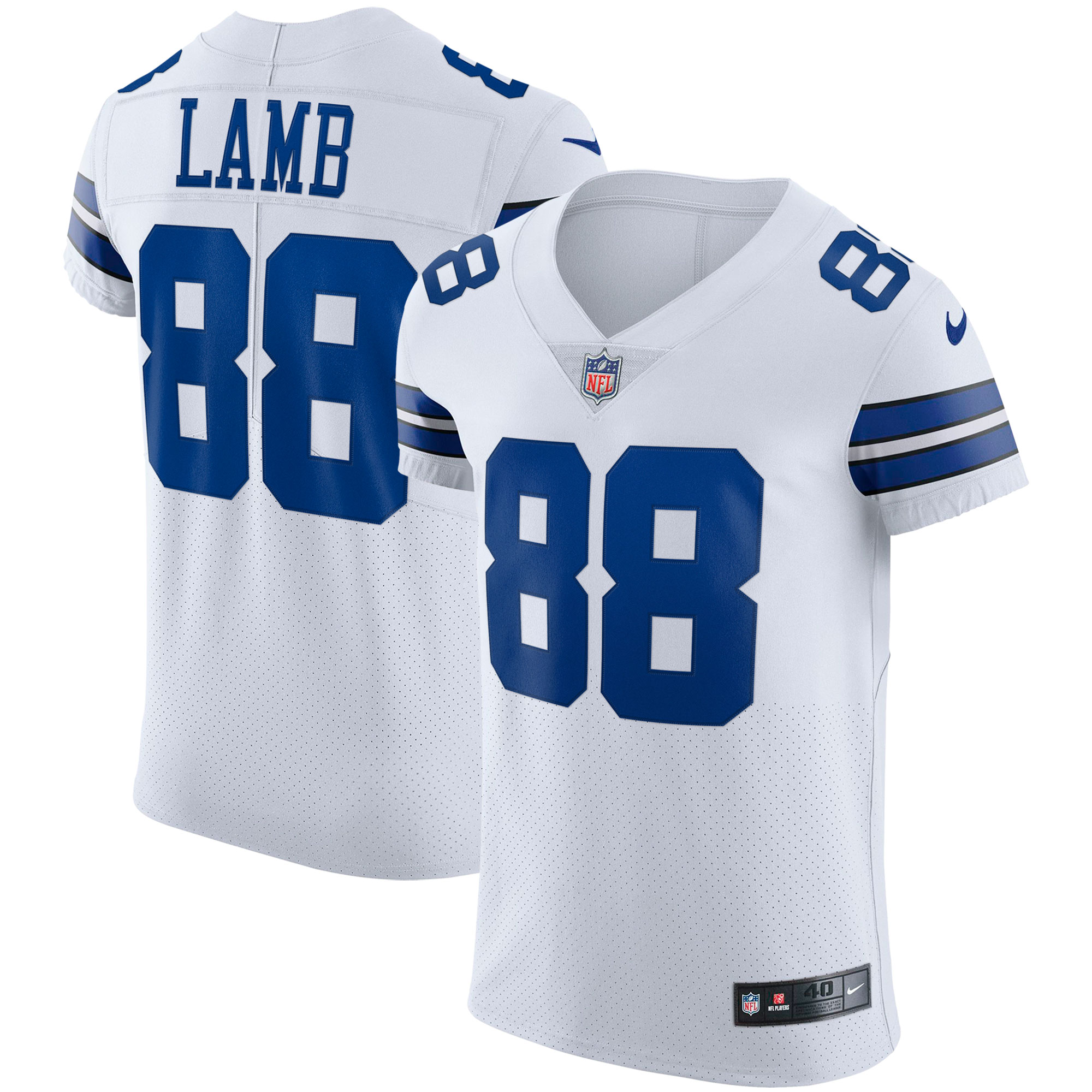CeeDee Lamb Dallas Cowboys Vapor Elite Jersey - White