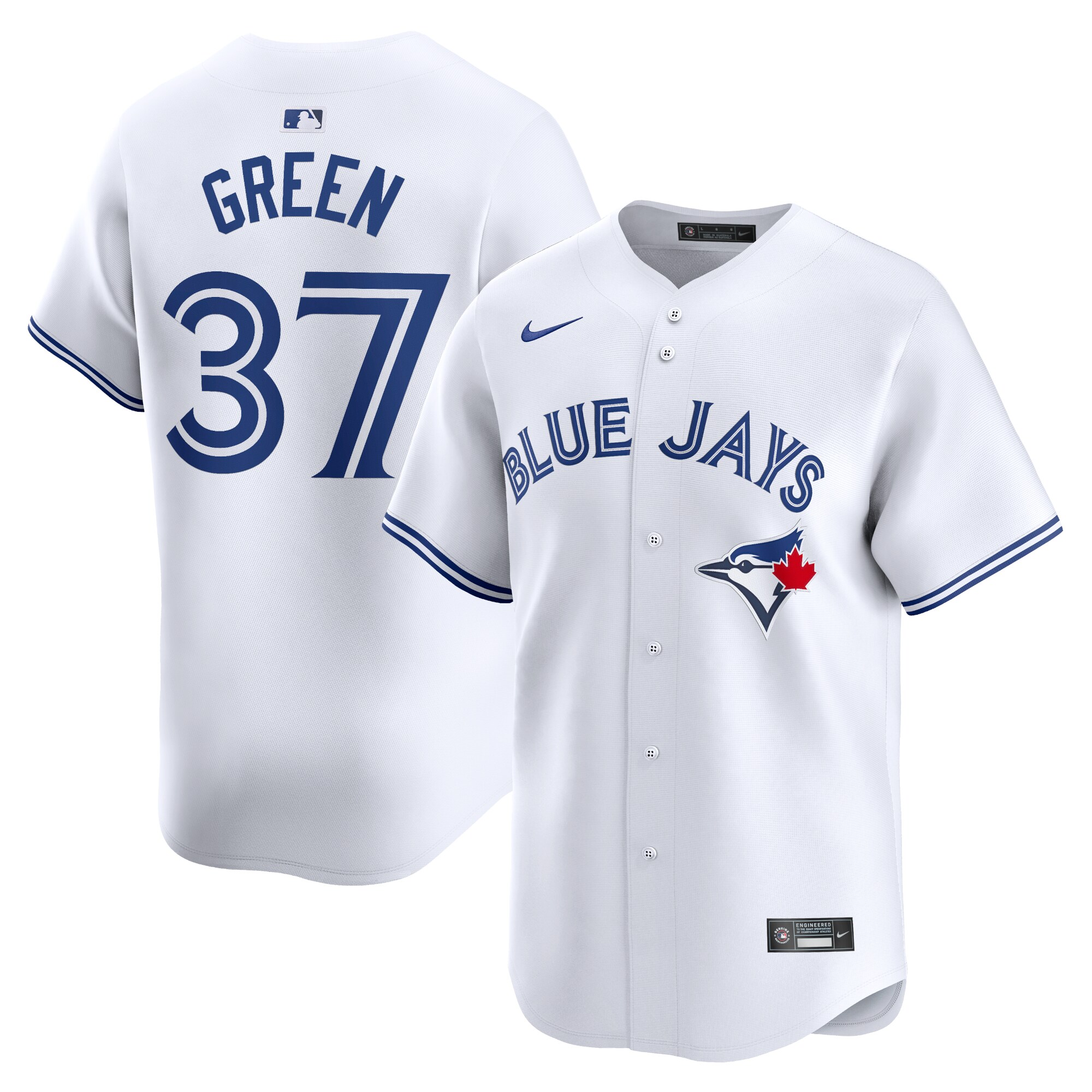 Chad Green Toronto Blue Jays Home Limited Player Jersey - White