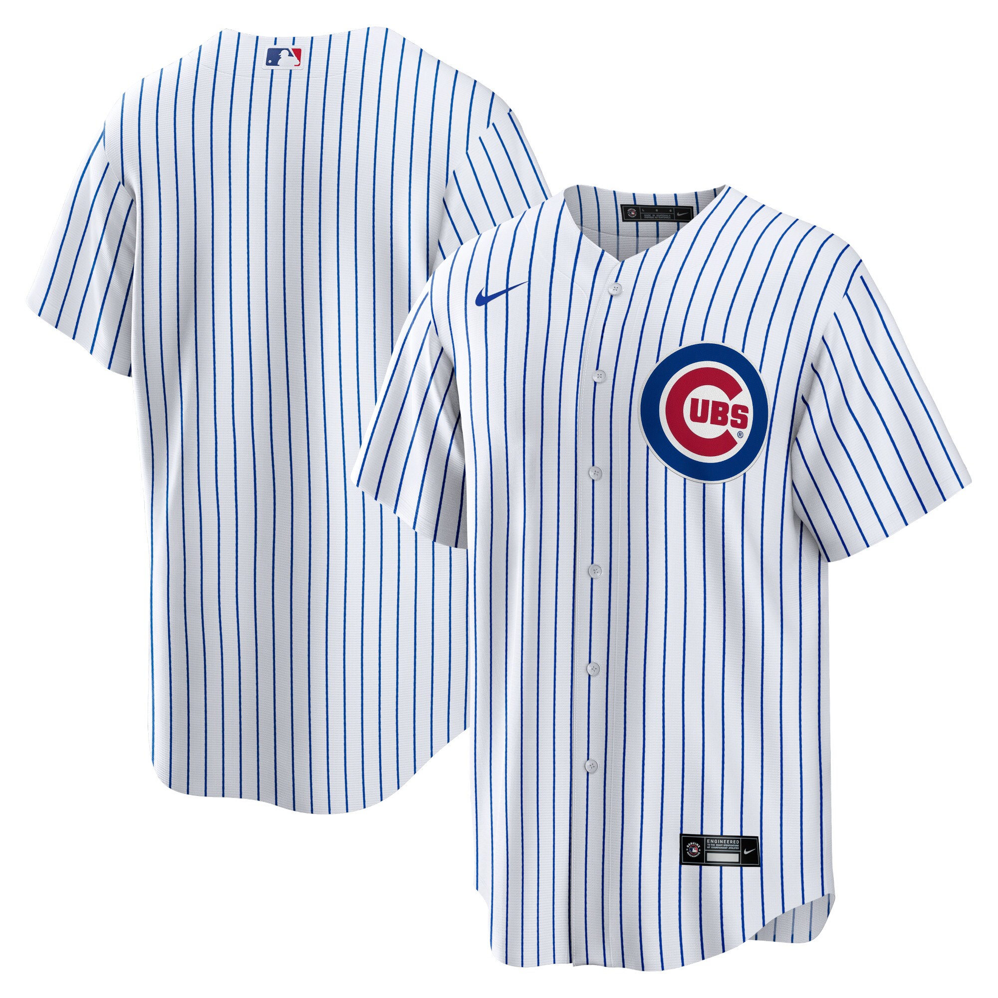 Chicago Cubs Home Blank Replica Jersey - White
