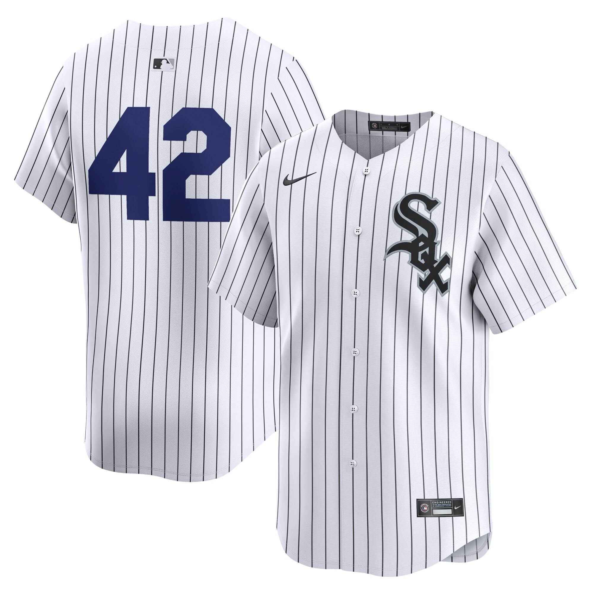 Chicago White Sox 2024 Jackie Robinson Day Home Limited Jersey\u00c2\u00a0\u00e2\u20ac\u201c White