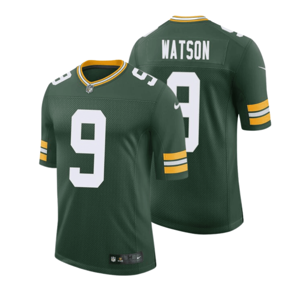 Christian Watson 9 Green Bay Packers Men Home Limited Jersey - Green