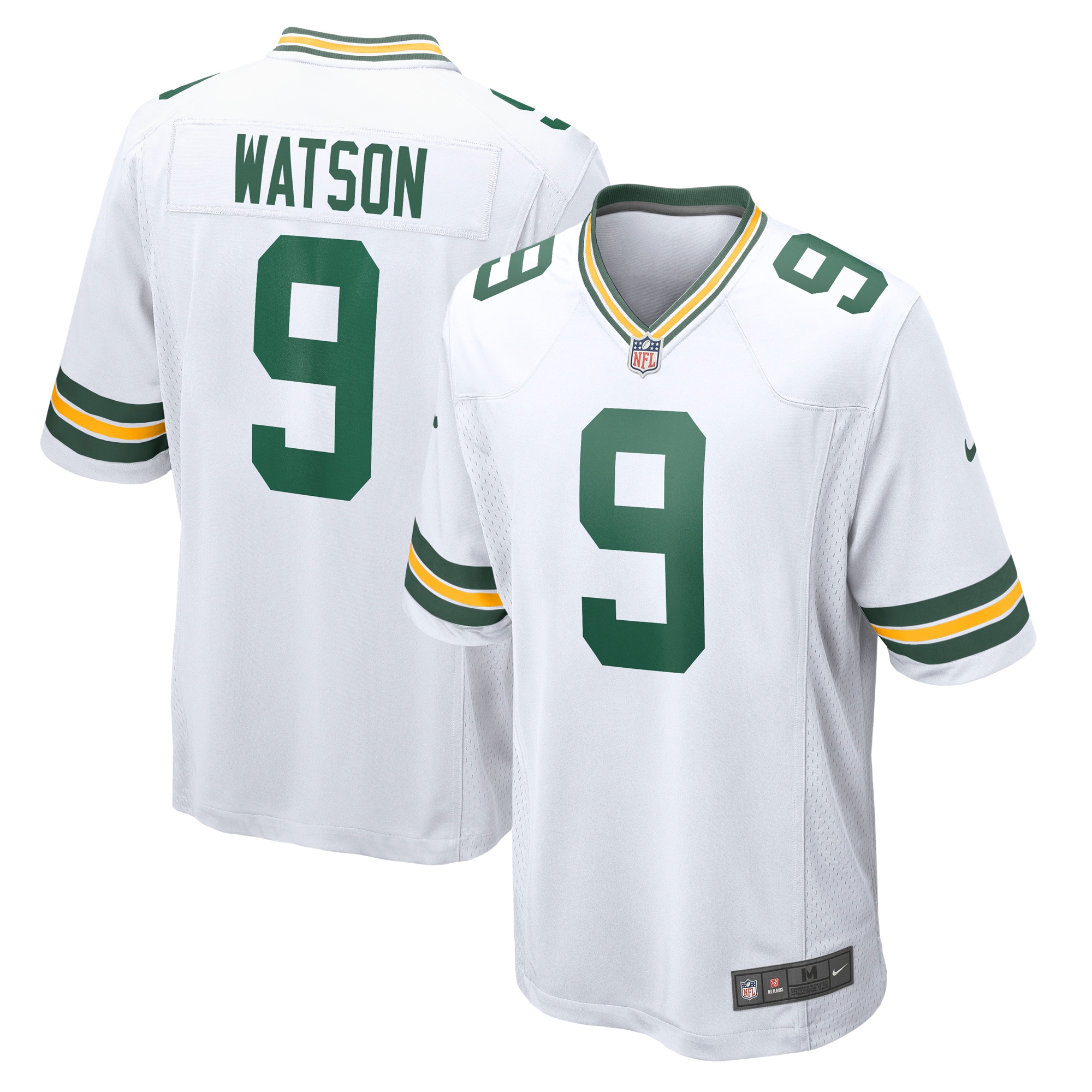 Christian Watson Green Bay Packers Game Jersey - White