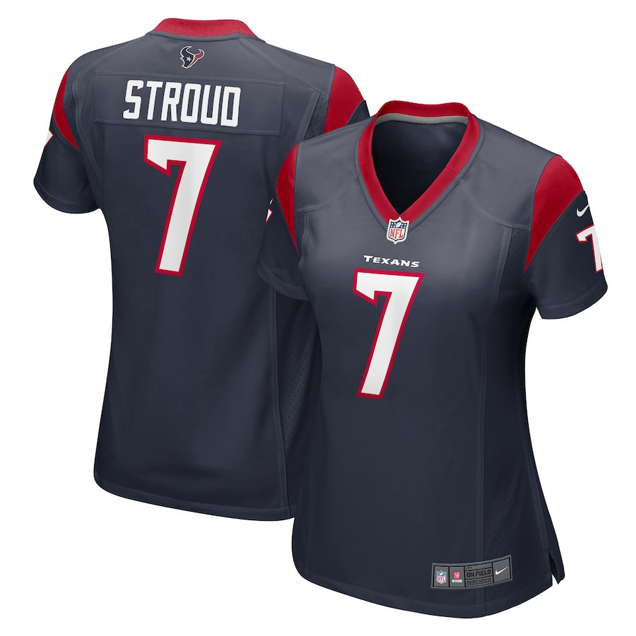 C.J. Stroud 7 Houston Texans Women Game Jersey - Navy