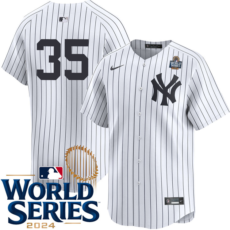 Clay Holmes New York Yankees Youth Home Limited Player World Series Jersey