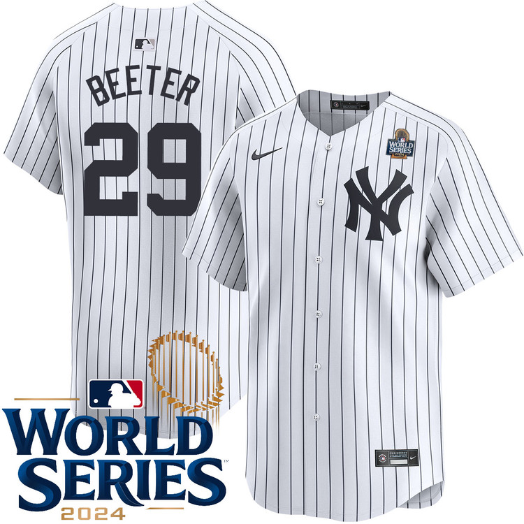 Clayton Beeter New York Yankees Home Limited World Series Jersey