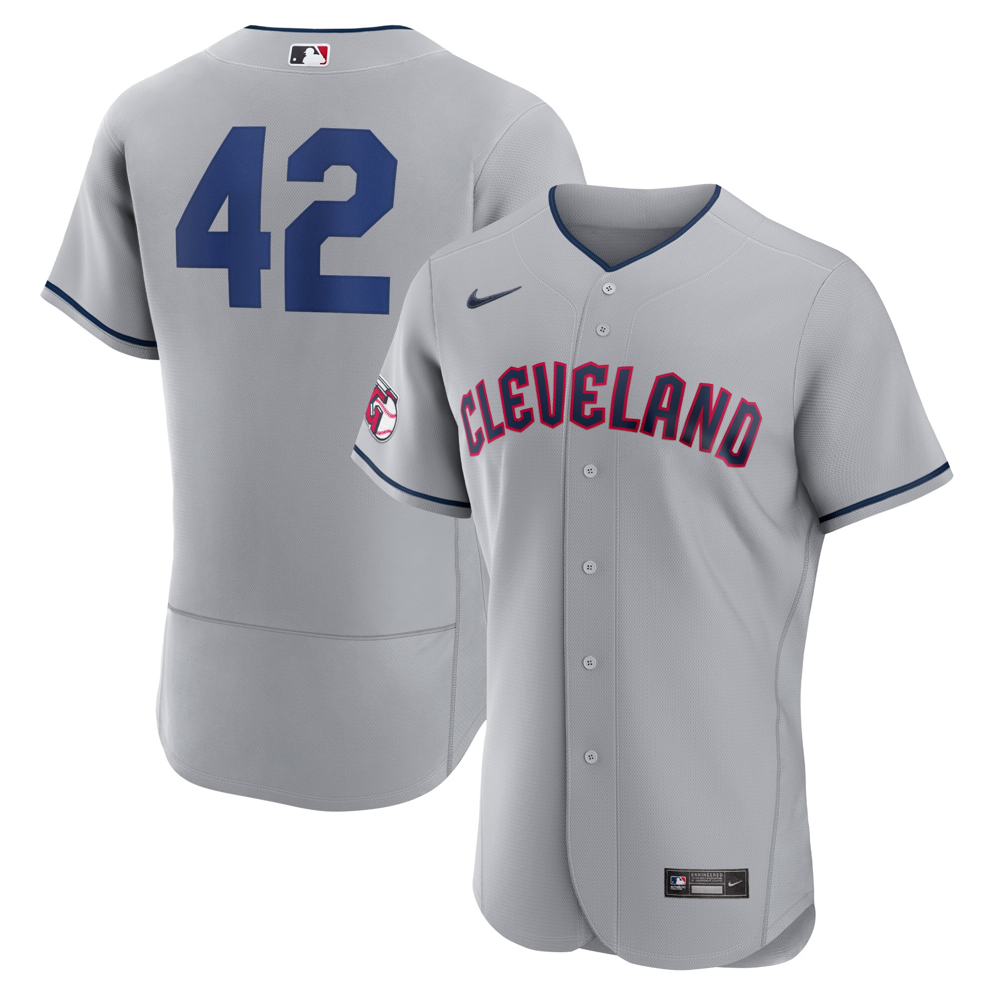 Cleveland Guardians 2023 Jackie Robinson Day Authentic Jersey - Gray